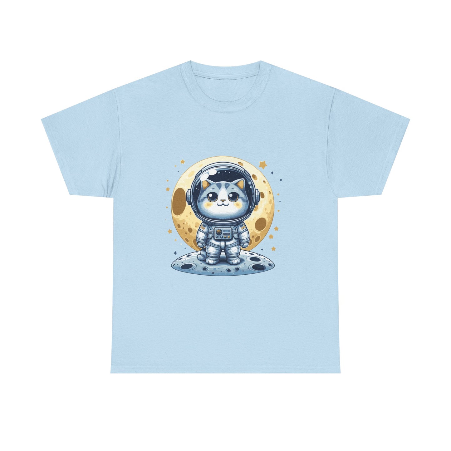 Astronaut Cat T-Shirt — Cute Space Cat Tee