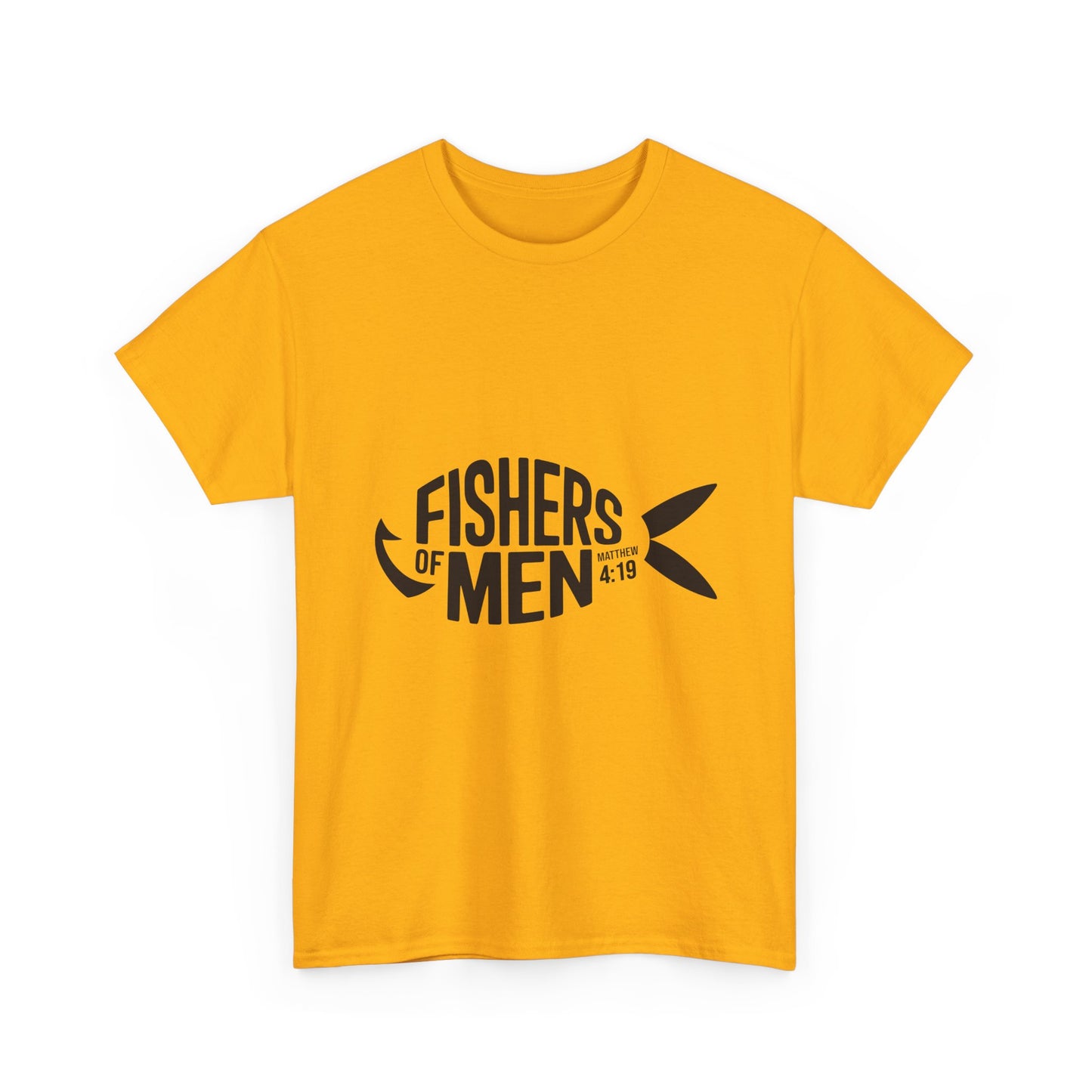 Fishing T-Shirt - "Fishers of Men" Christian Faith Graphic Tee