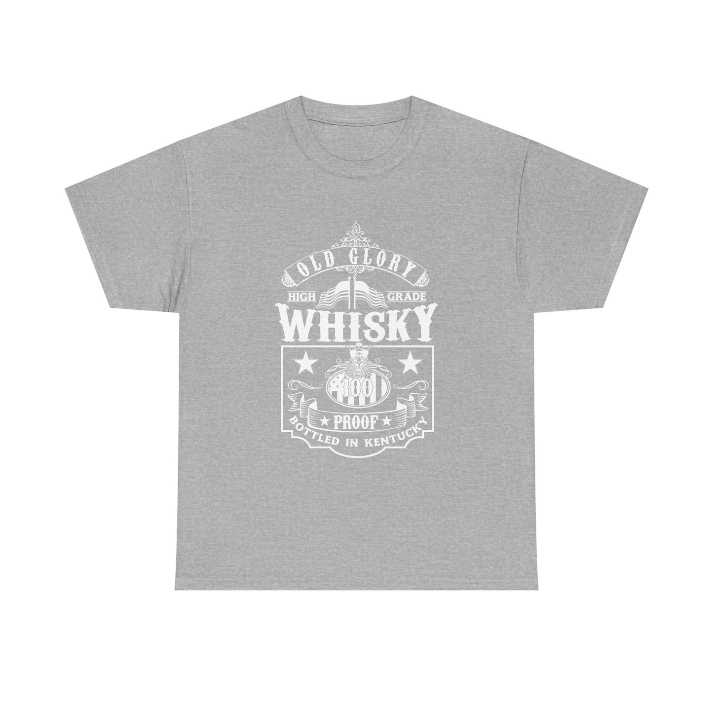 Whisky Distillery Crest T-Shirt — Vintage Bourbon Logo Tee