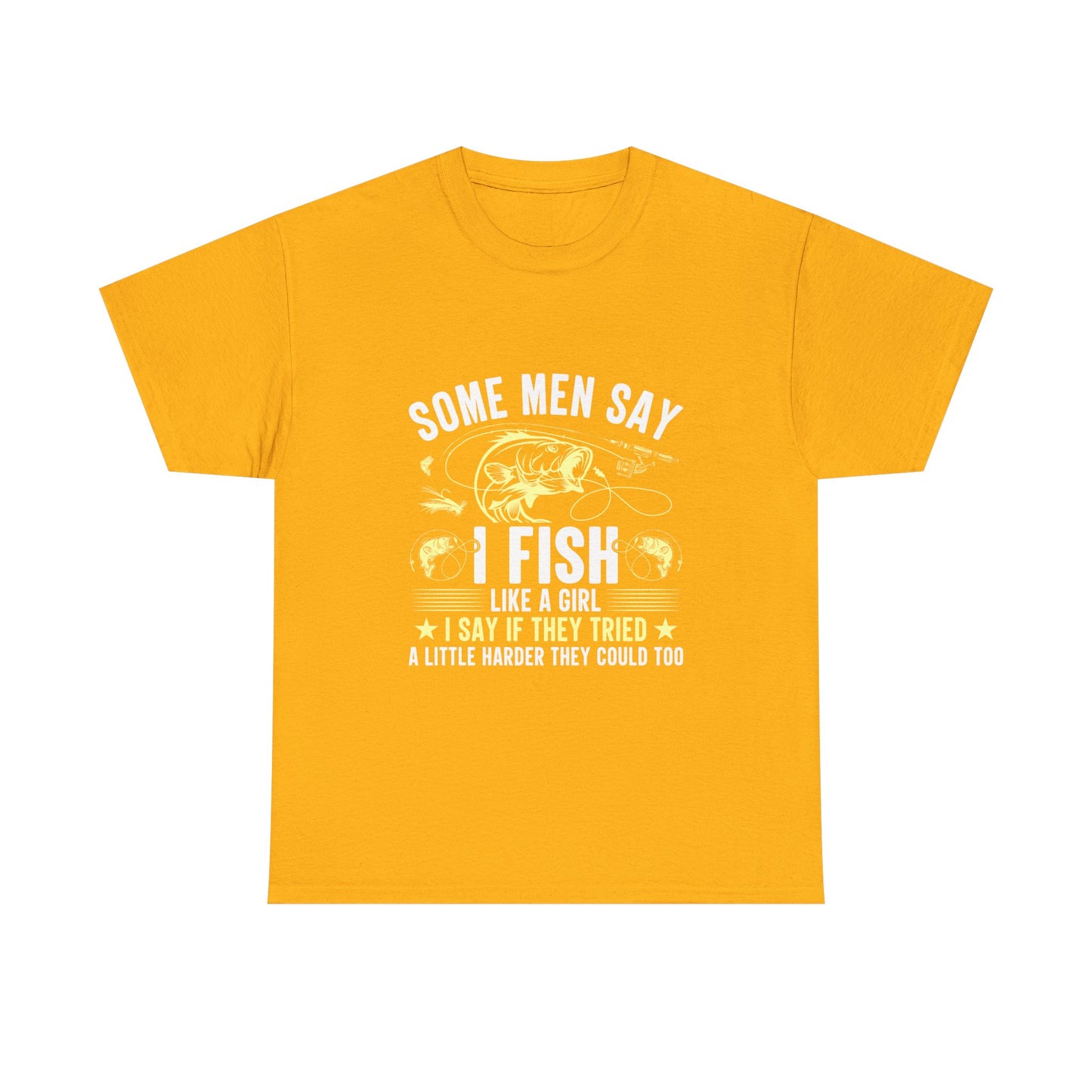 I Fish Like A Girl Fishing T-Shirt – Funny Women's Angler Tee