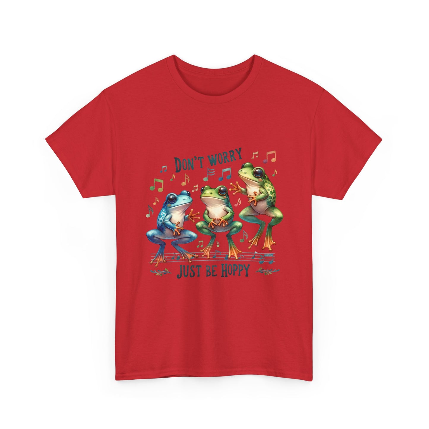 Don't Worry, Just Be Hoppy Frog T-Shirt