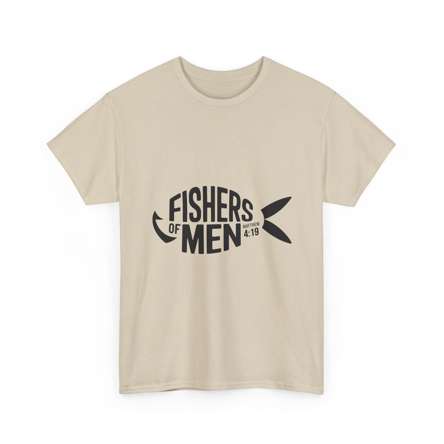 Fishing T-Shirt - "Fishers of Men" Christian Faith Graphic Tee