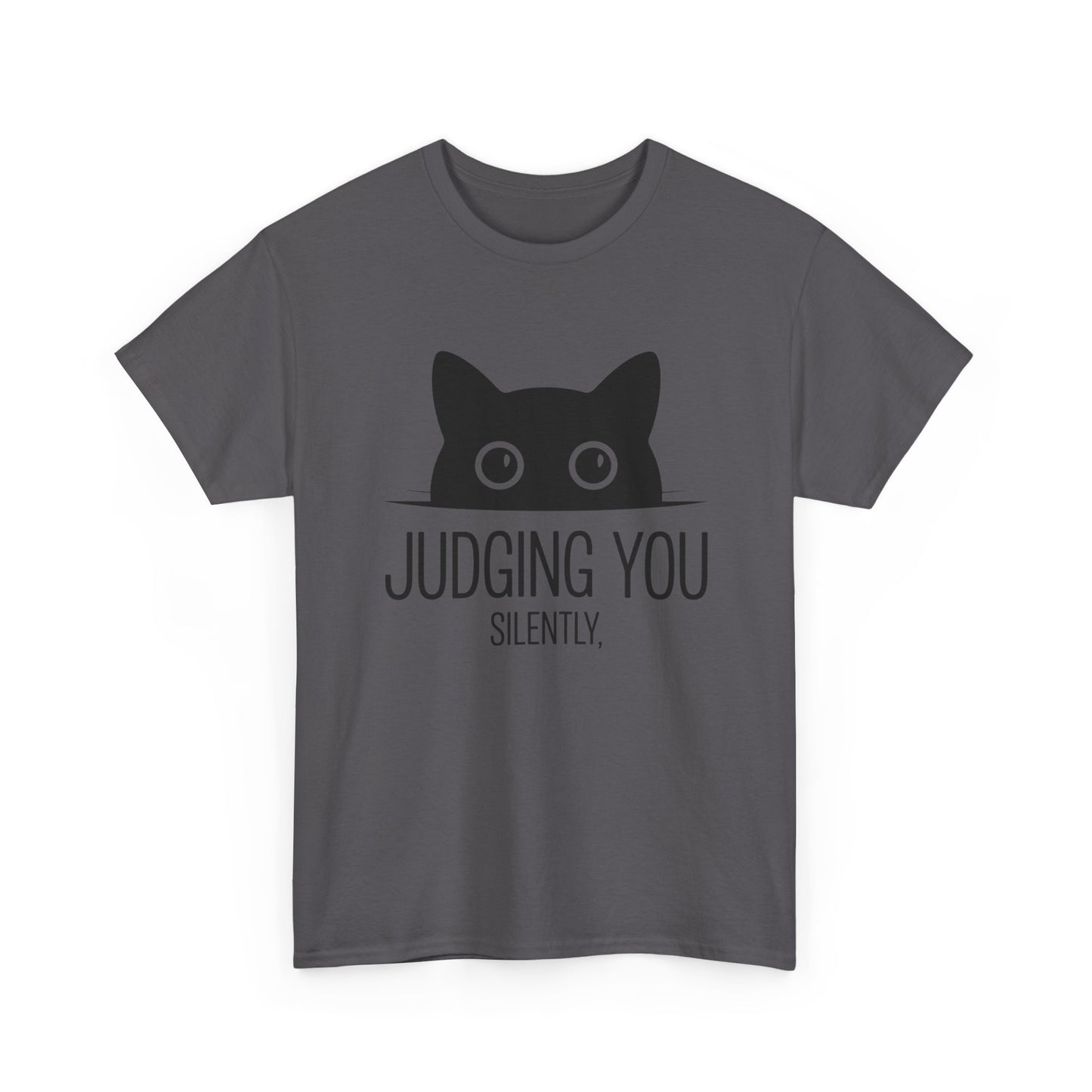 Cat "Judging You Silently" T-Shirt