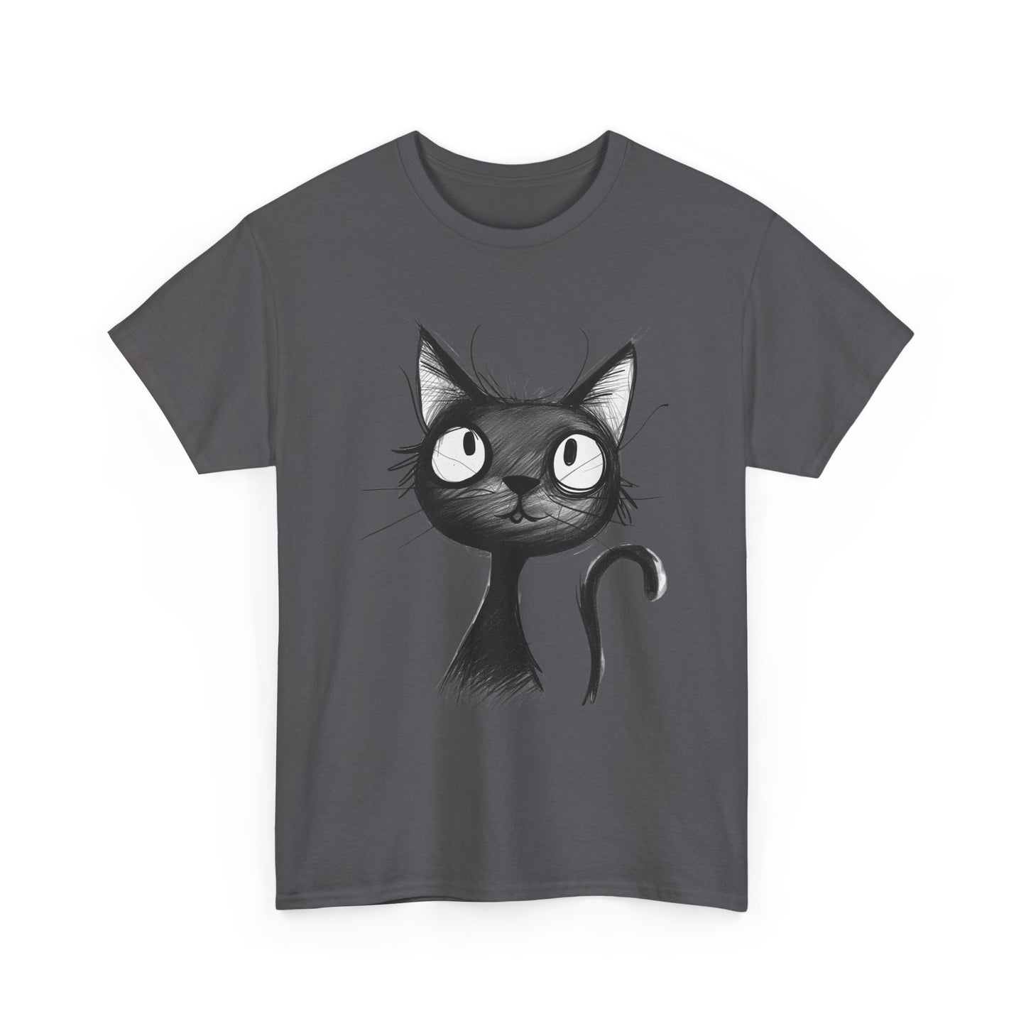 Whimsical Black Cat