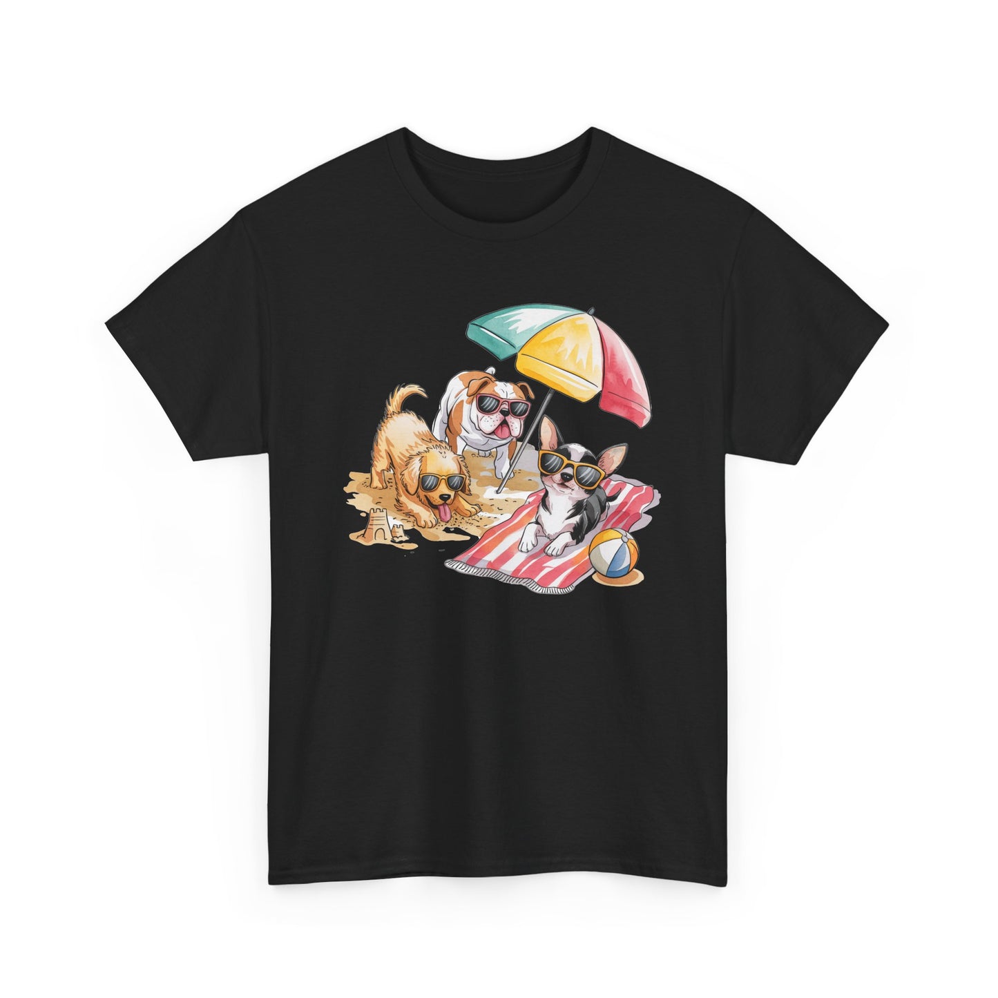 Chihuahua Beach Day T-Shirt