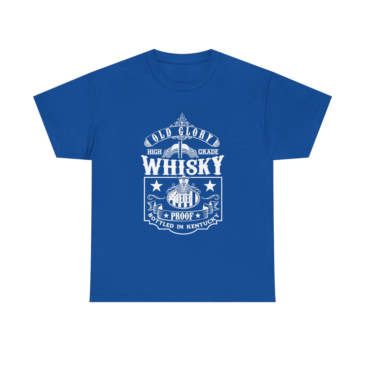 Whisky Distillery Crest T-Shirt — Vintage Bourbon Logo Tee