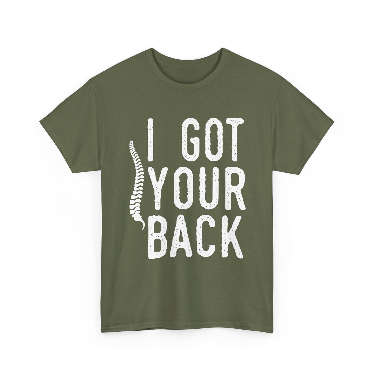 I Got Your Back T-Shirt — Funny Spine Chiropractor Tee