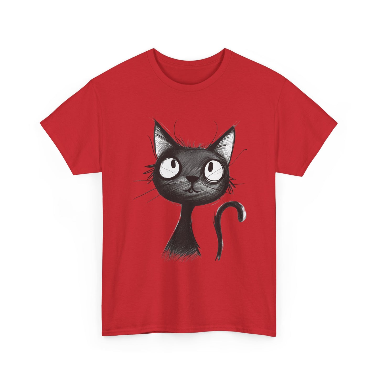 Whimsical Black Cat
