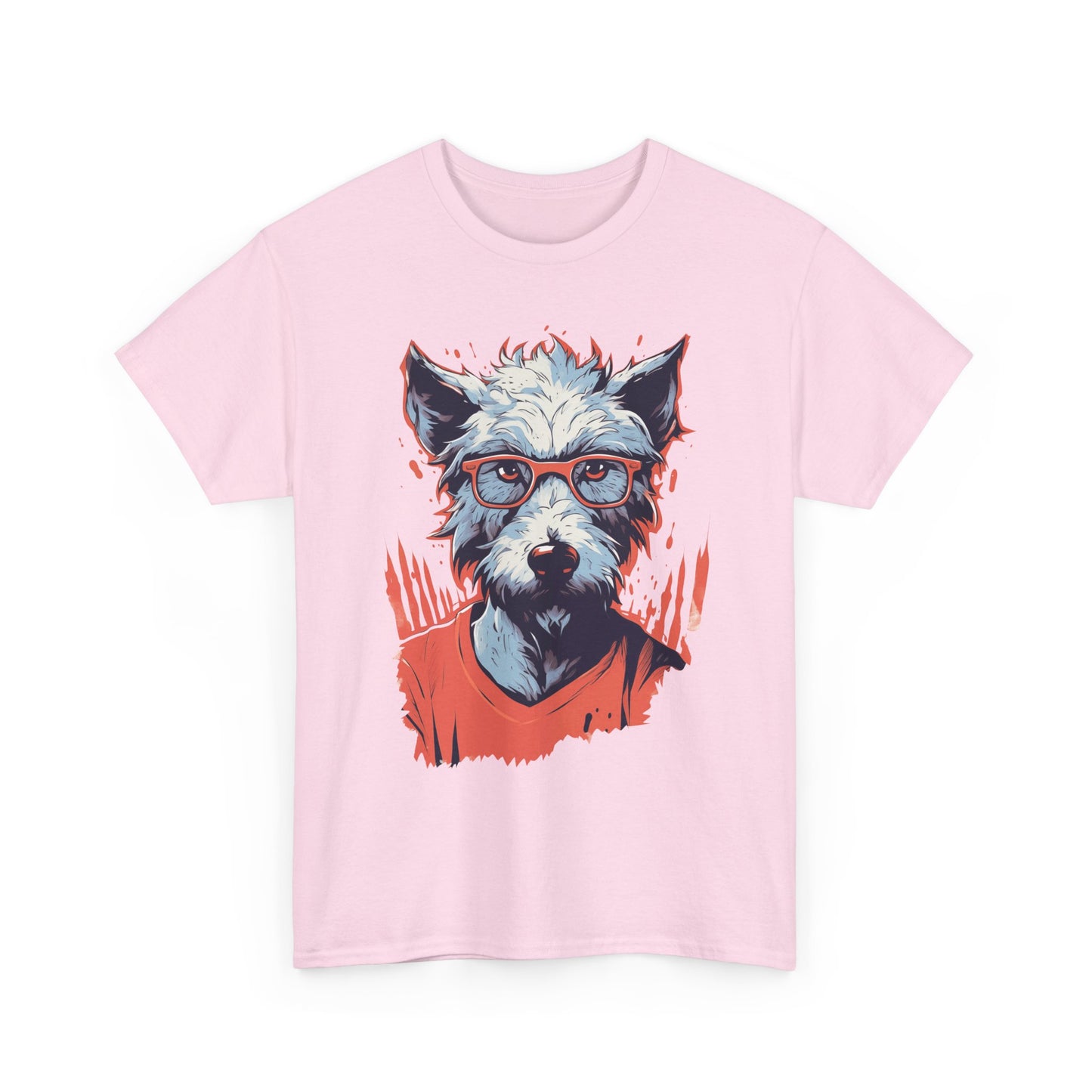 Hipster Dog T-Shirt — Cool Glasses Westie Graphic Tee