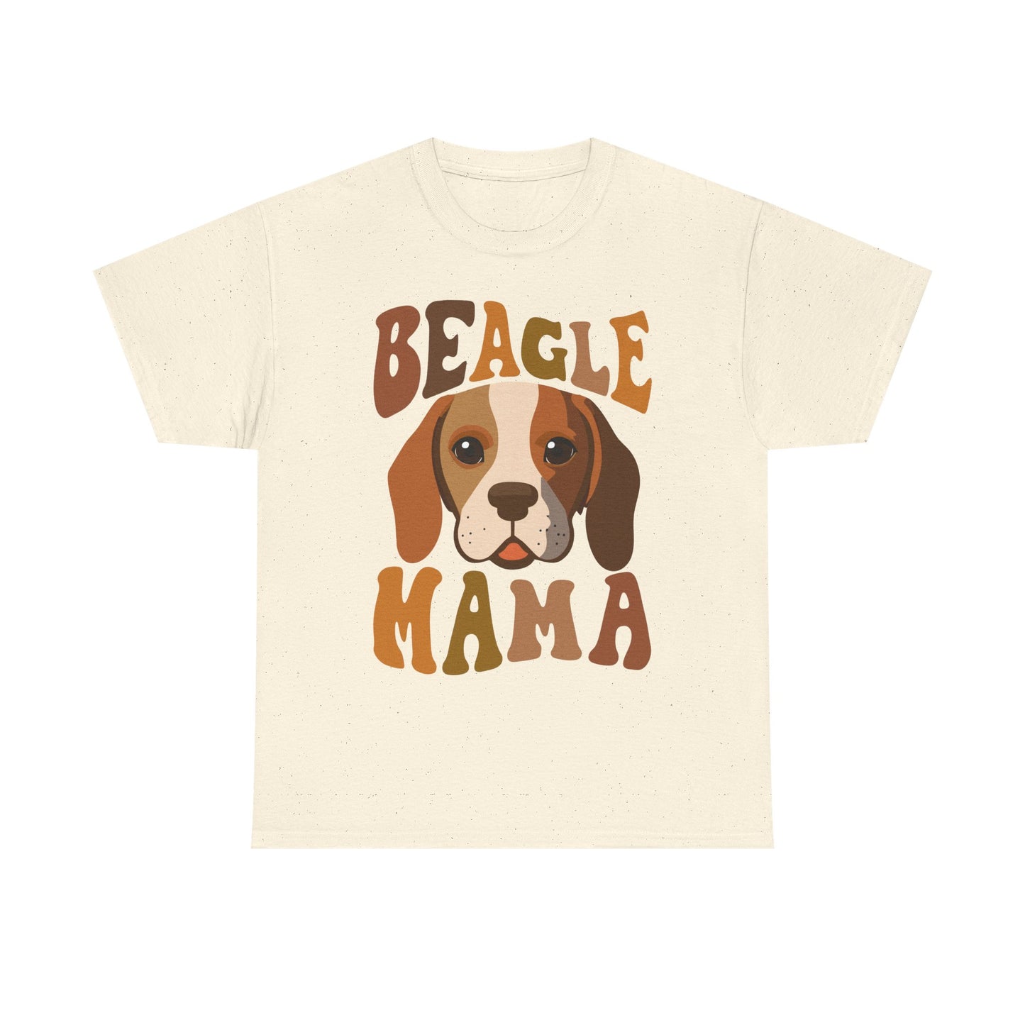 Beagle Mama T-Shirt — Cute Retro Beagle Mom Tee