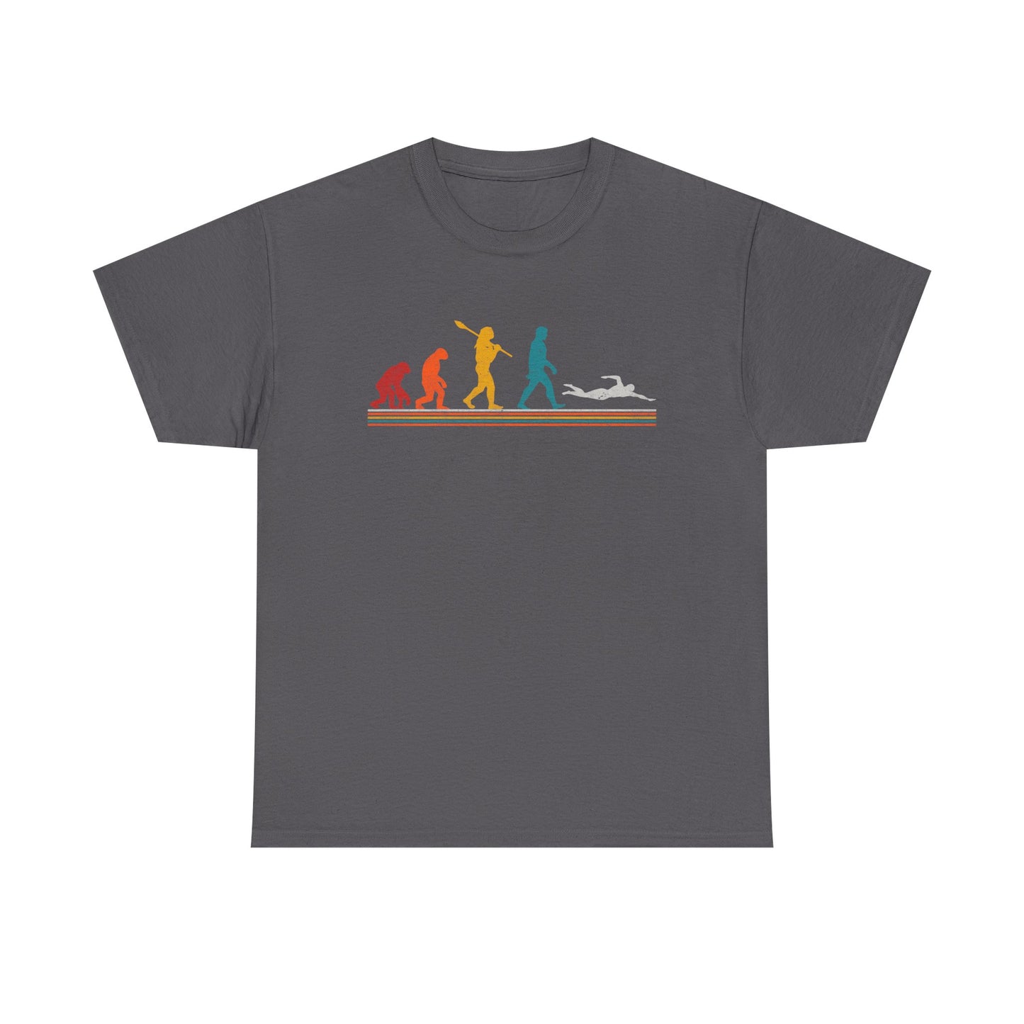 Evolution of Swiming T-Shirt