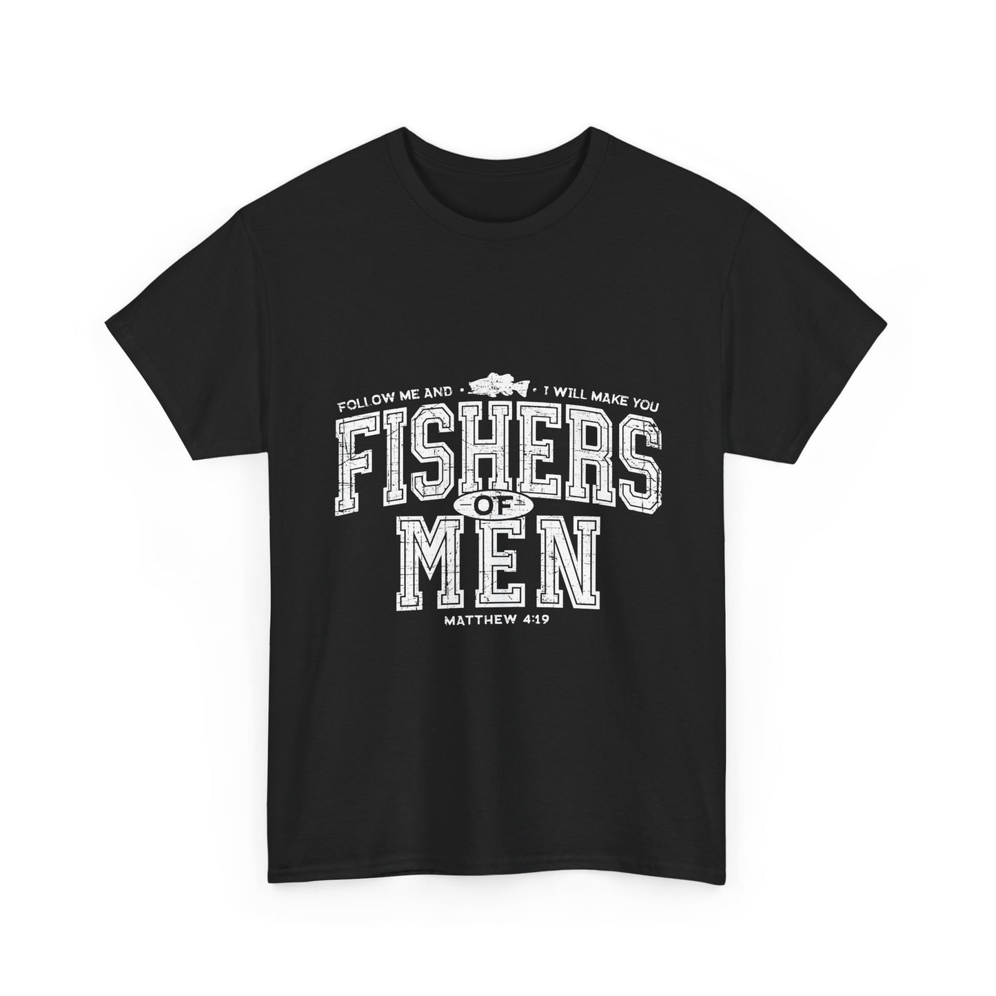 Fishers of Men Tee — Matthew 4:19 Christian Fishing Apparel