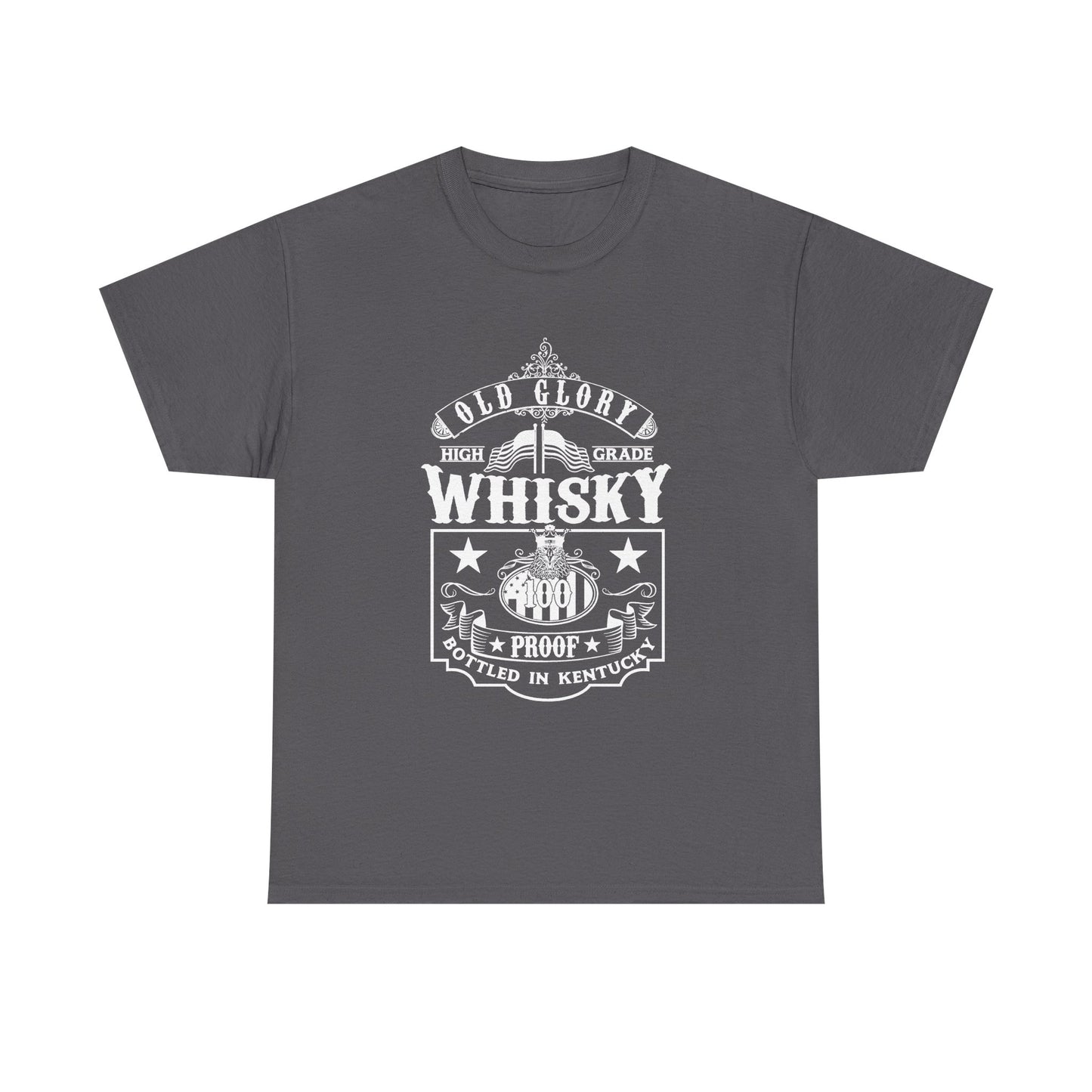 Whisky Distillery Crest T-Shirt — Vintage Bourbon Logo Tee