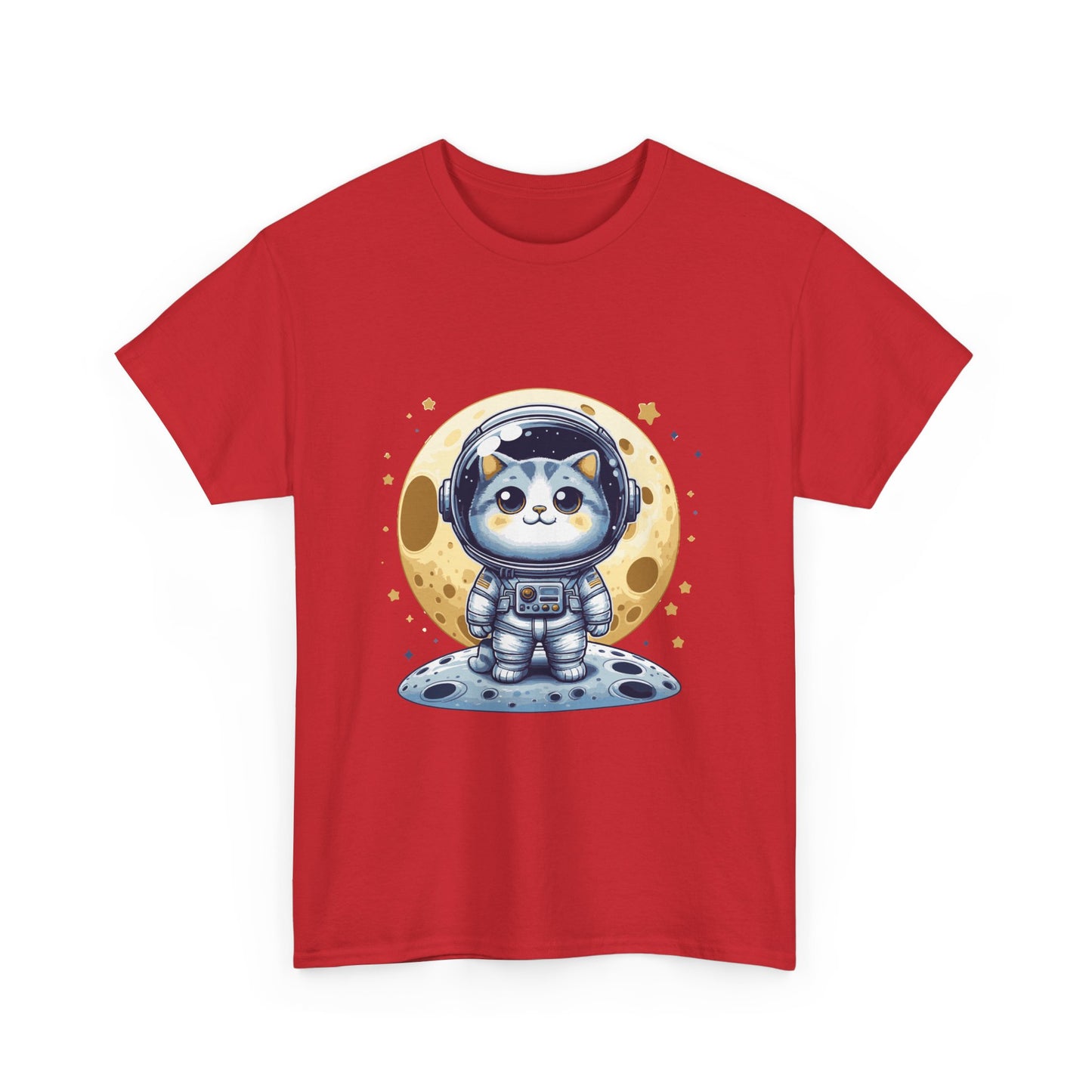 Astronaut Cat T-Shirt — Cute Space Cat Tee