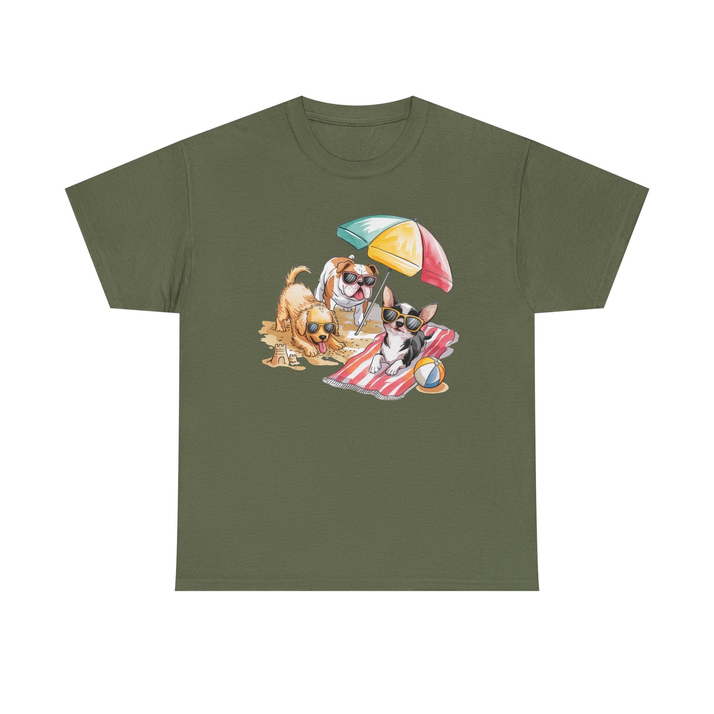 Chihuahua Beach Day T-Shirt