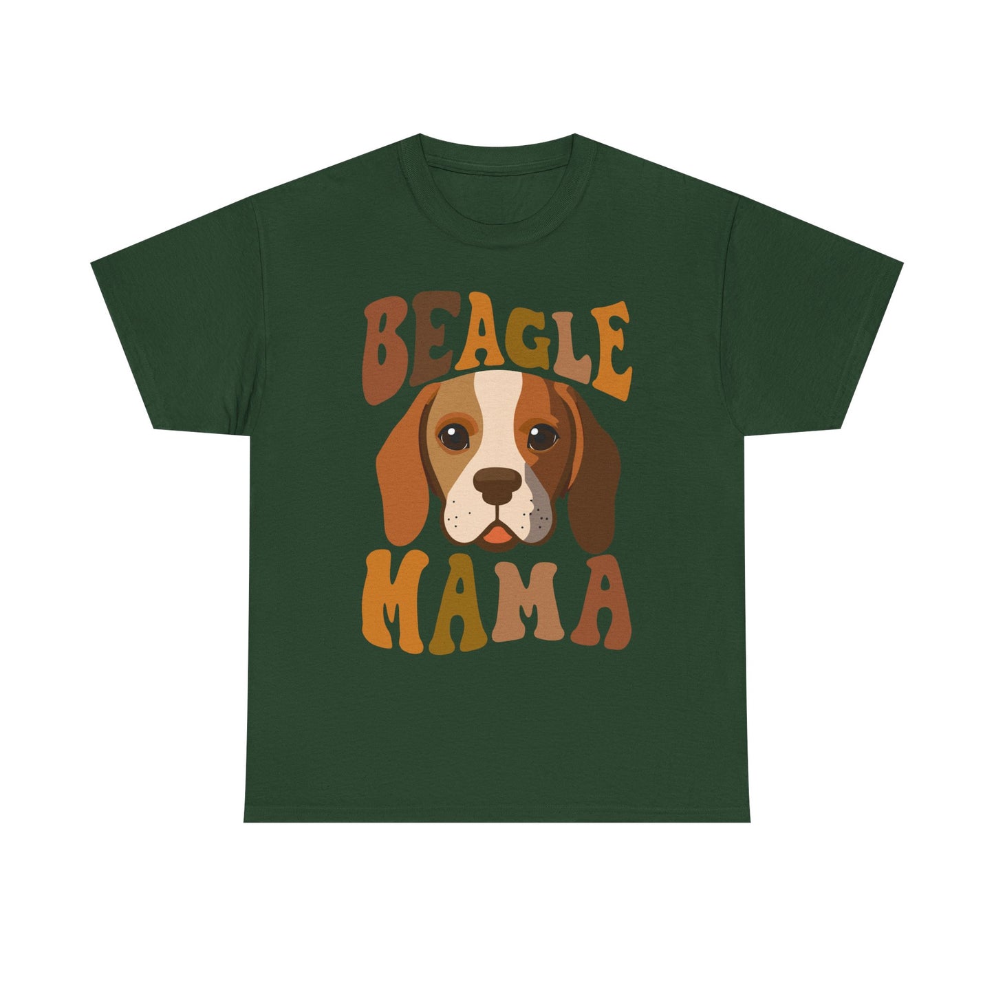 Beagle Mama T-Shirt — Cute Retro Beagle Mom Tee