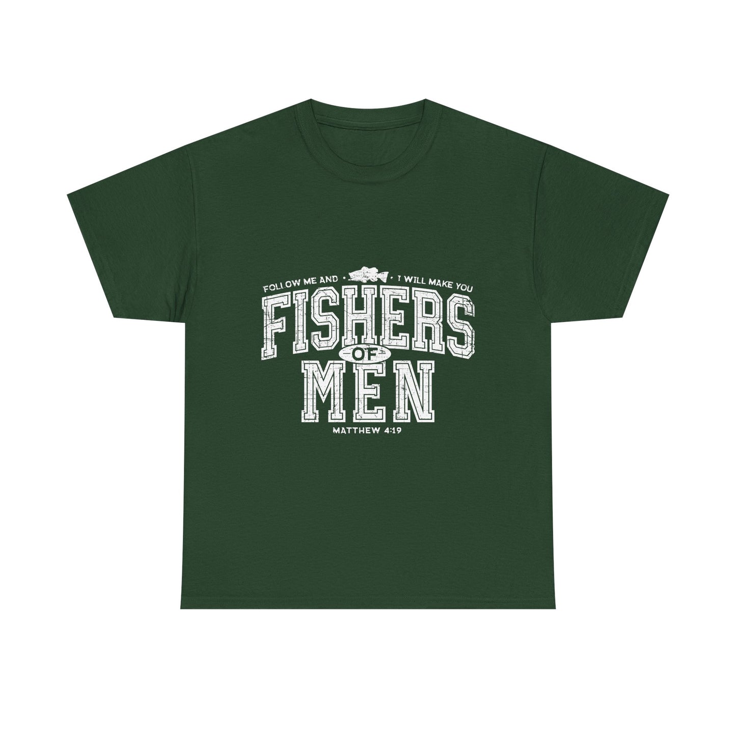 Fishers of Men Tee — Matthew 4:19 Christian Fishing Apparel