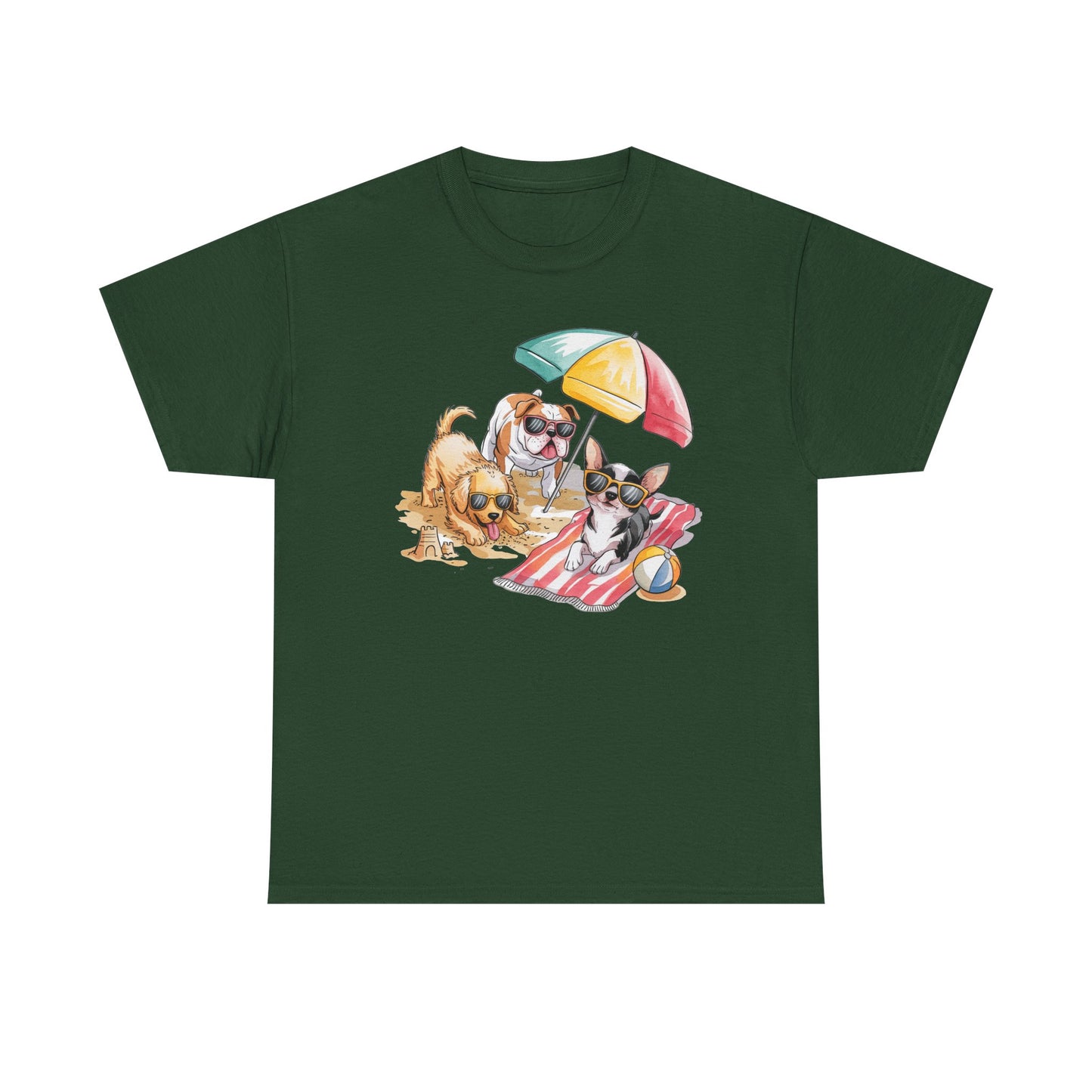 Chihuahua Beach Day T-Shirt