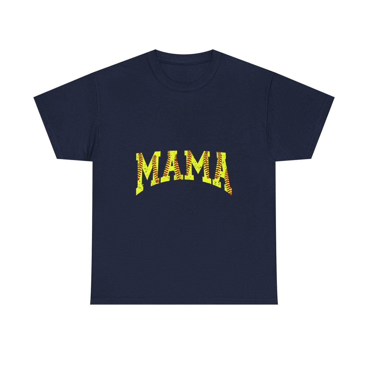 Mama Yellow Tiger Stripe Graphic Tee