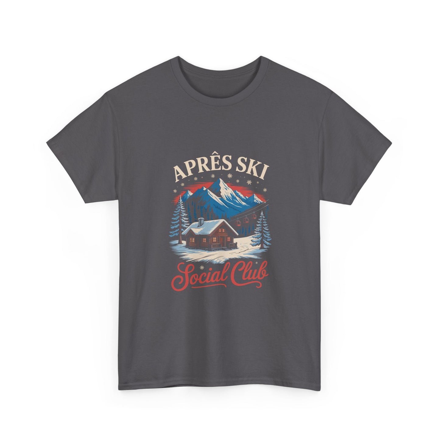 T-Shirt — Apres Ski Social Club Mountain Lodge Graphic Tee