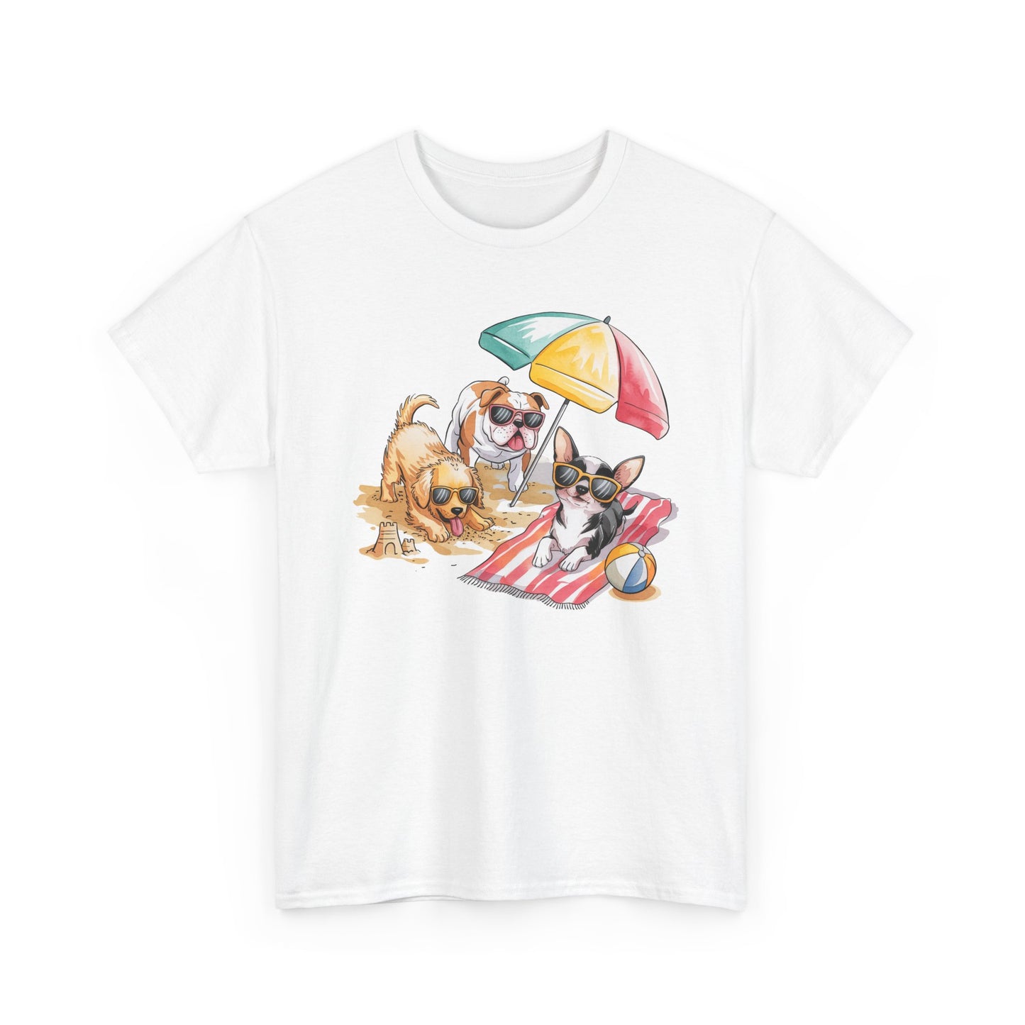 Chihuahua Beach Day T-Shirt