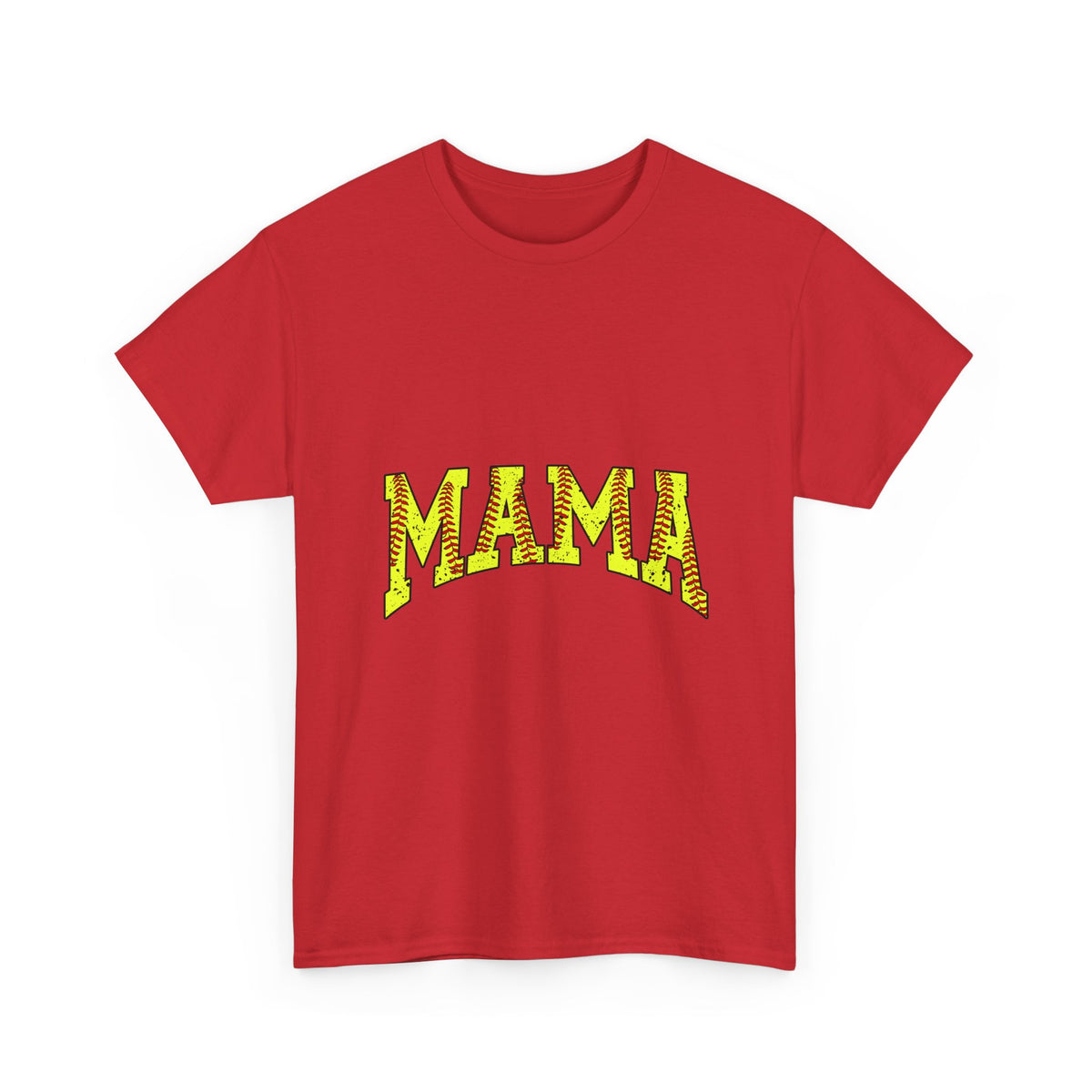 Mama Yellow Tiger Stripe Graphic Tee