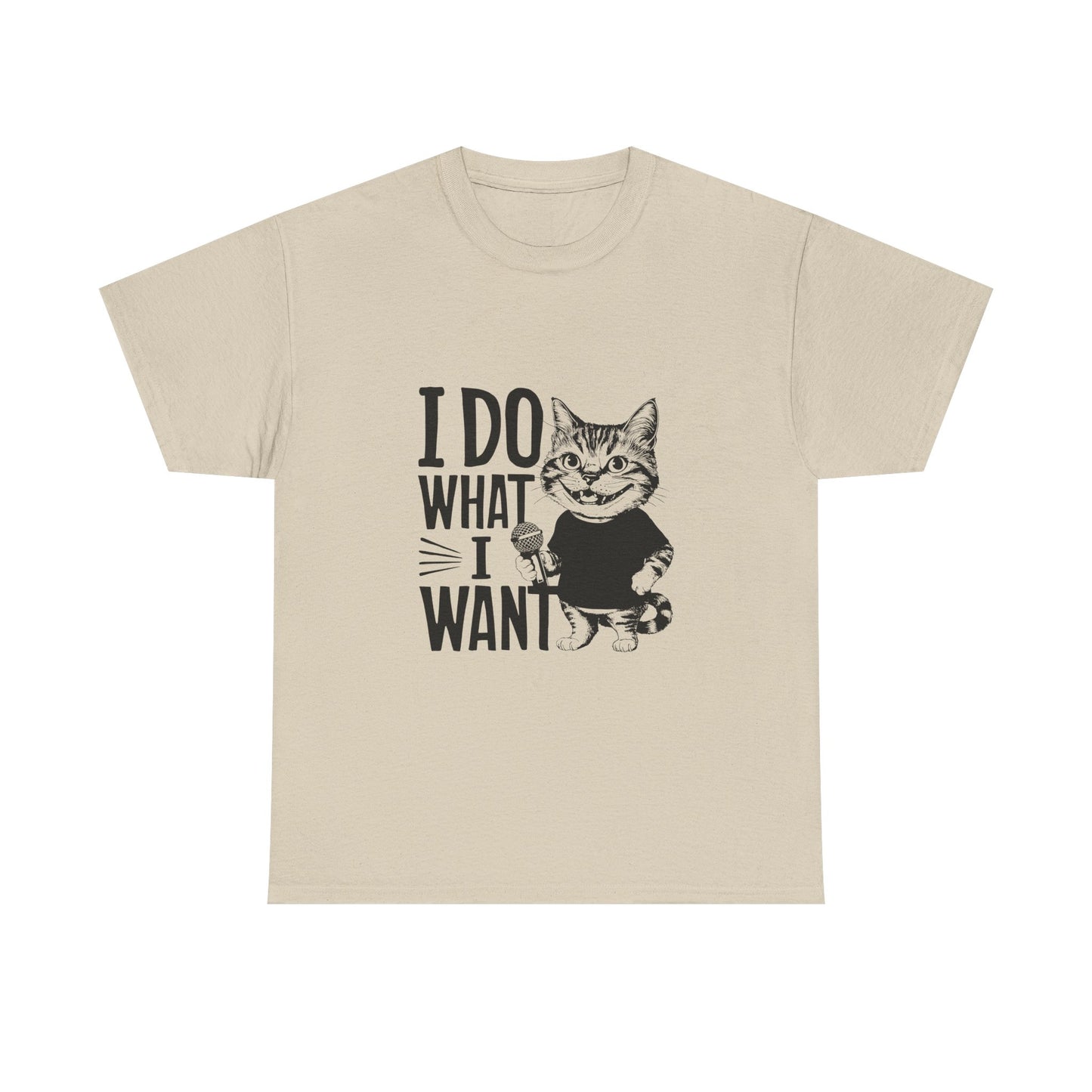 I Do What I Want Cat T-Shirt — Funny Sassy Cat Graphic Tee