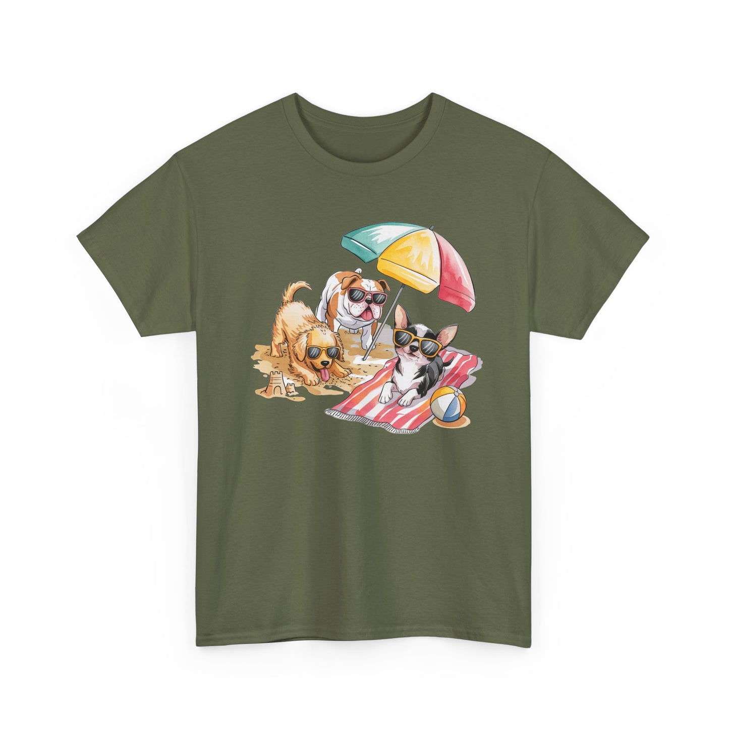 Chihuahua Beach Day T-Shirt