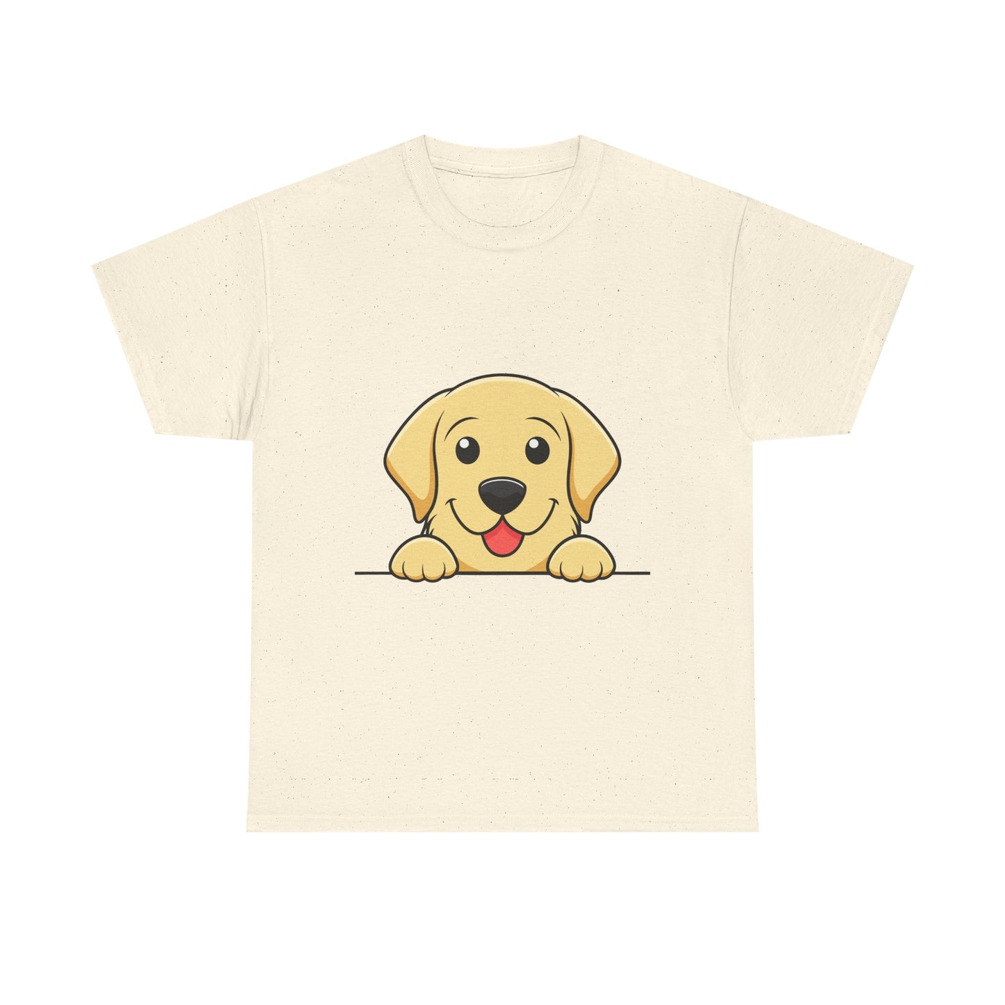 Peeking Golden Retriever Tee