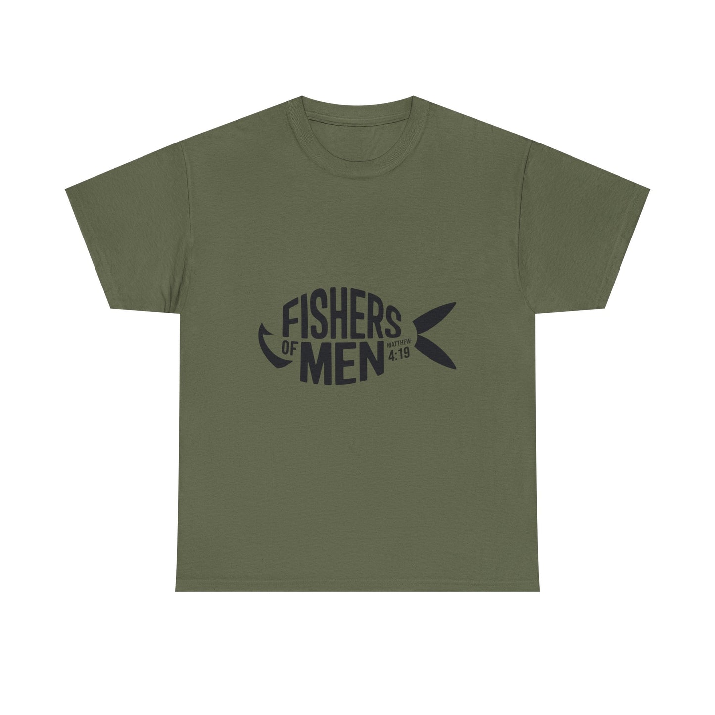 Fishing T-Shirt - "Fishers of Men" Christian Faith Graphic Tee