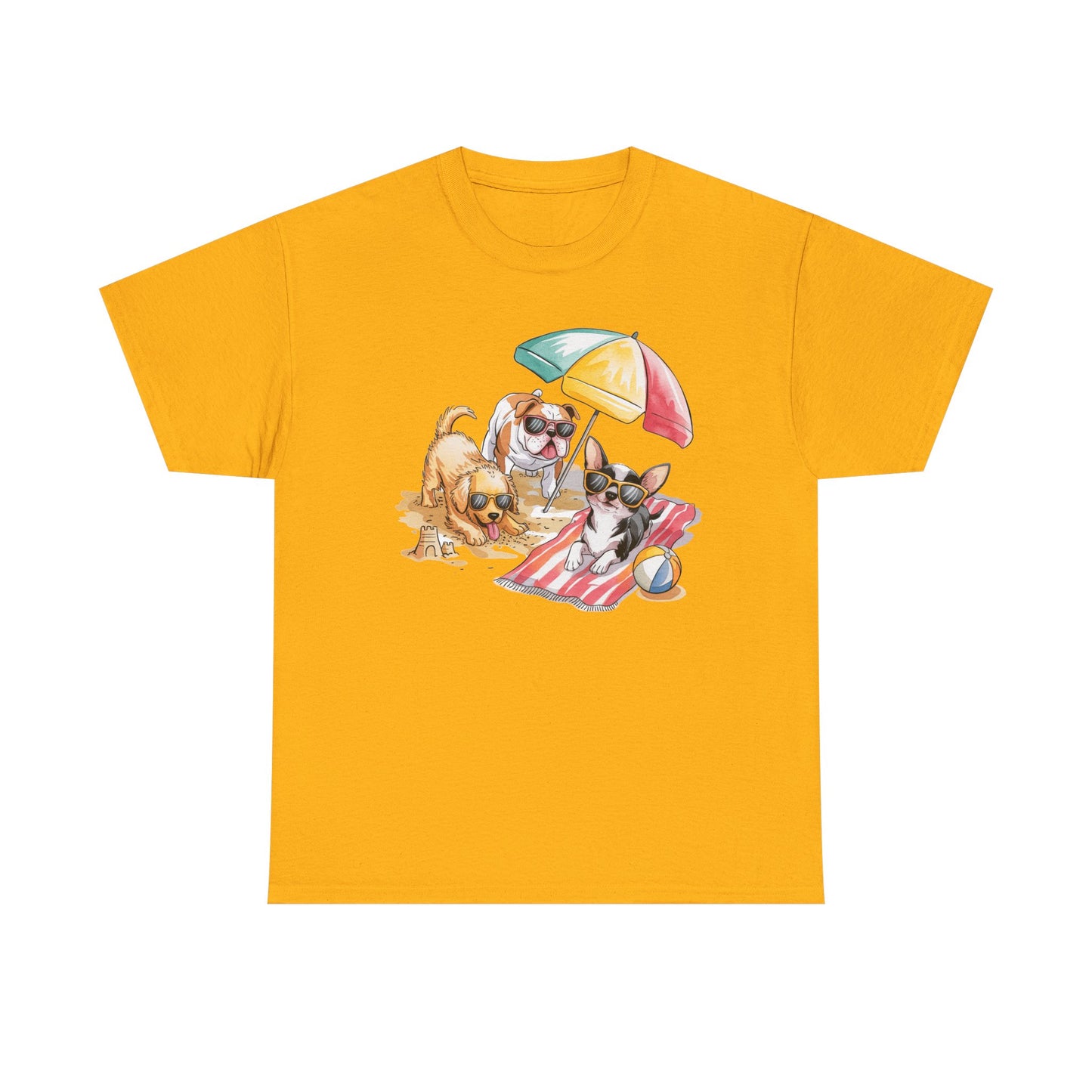 Chihuahua Beach Day T-Shirt