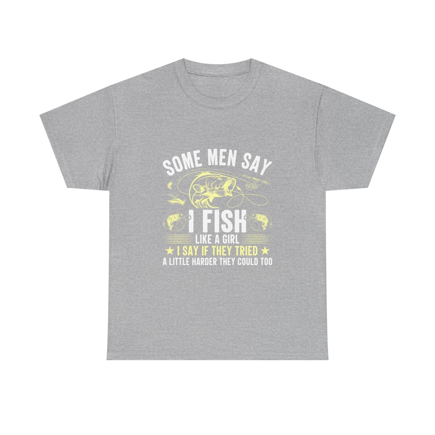I Fish Like A Girl Fishing T-Shirt – Funny Women's Angler Tee