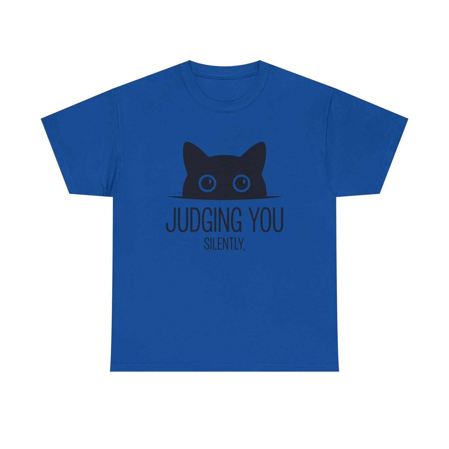 Cat "Judging You Silently" T-Shirt