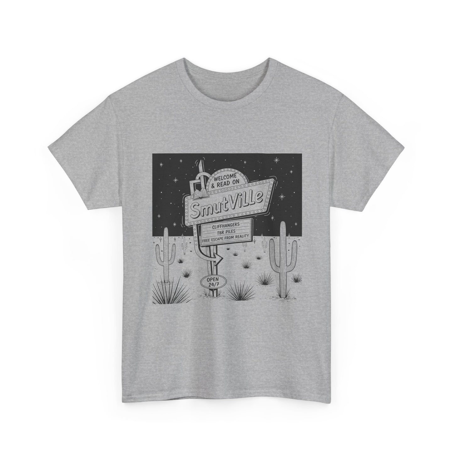 T-Shirt — 'Welcome to Snuuville' Vintage Desert Sign Graphic Tee