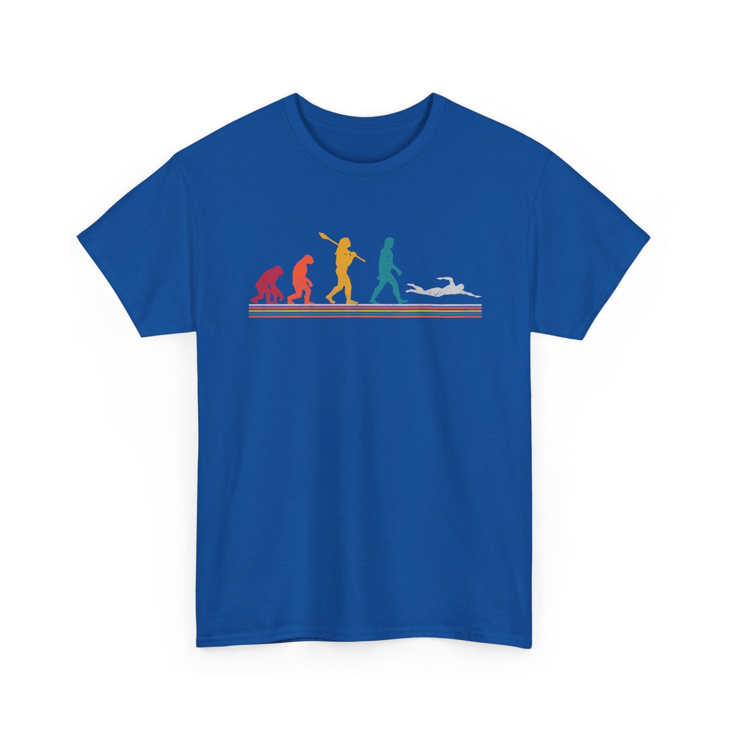 Evolution of Swiming T-Shirt