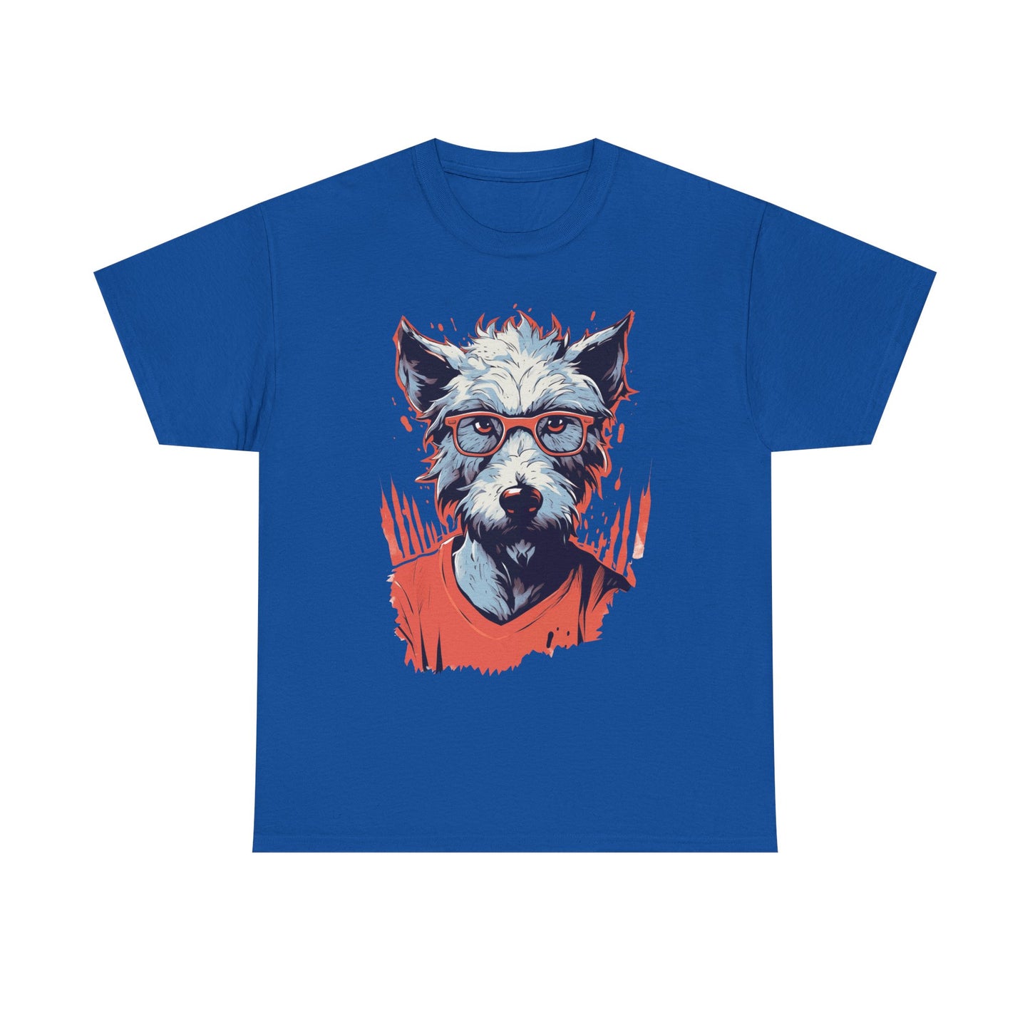 Hipster Dog T-Shirt — Cool Glasses Westie Graphic Tee
