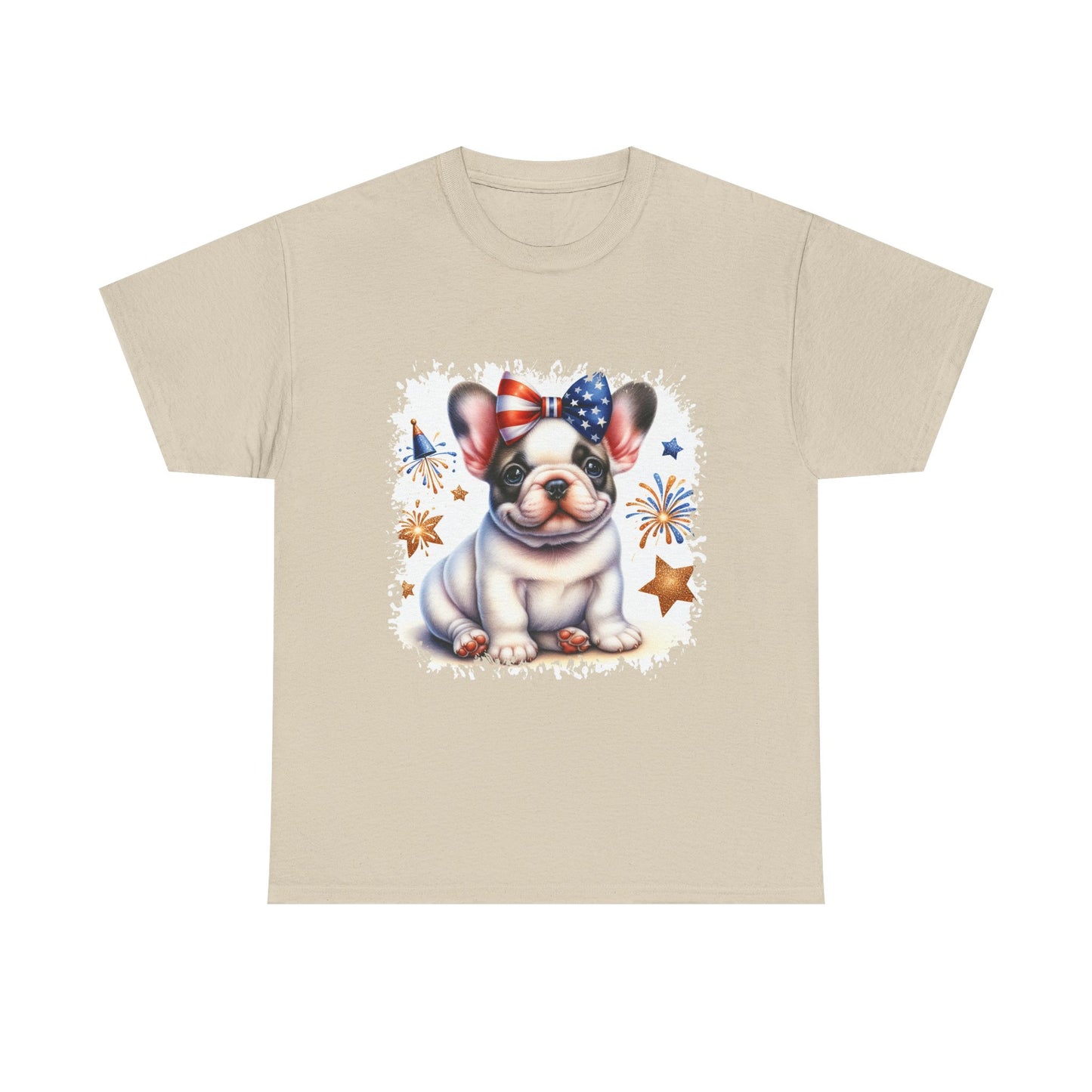 Patriotic French Bulldog Tee