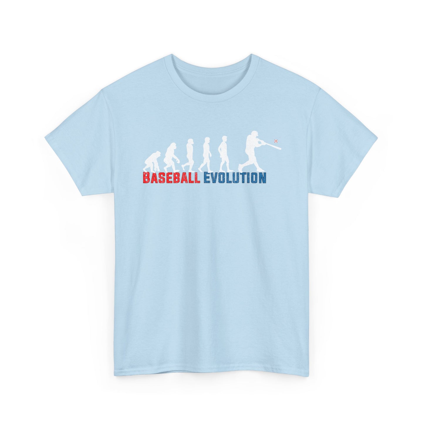 Baseball Evolution T-Shirt — Funny Baseball Player Evolution Graphic Tee
