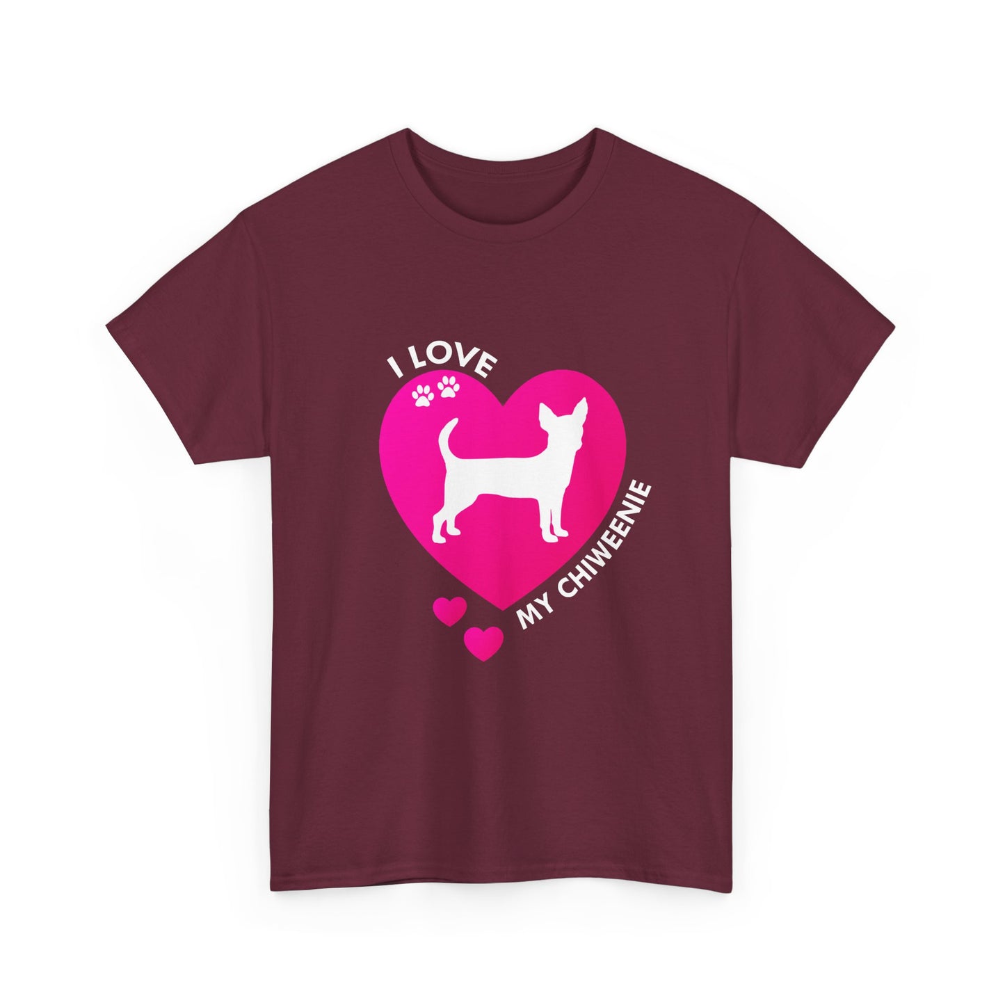 Chihuahua Love Tee — "I Love My Chihuahua" Heart Dog T-Shirt