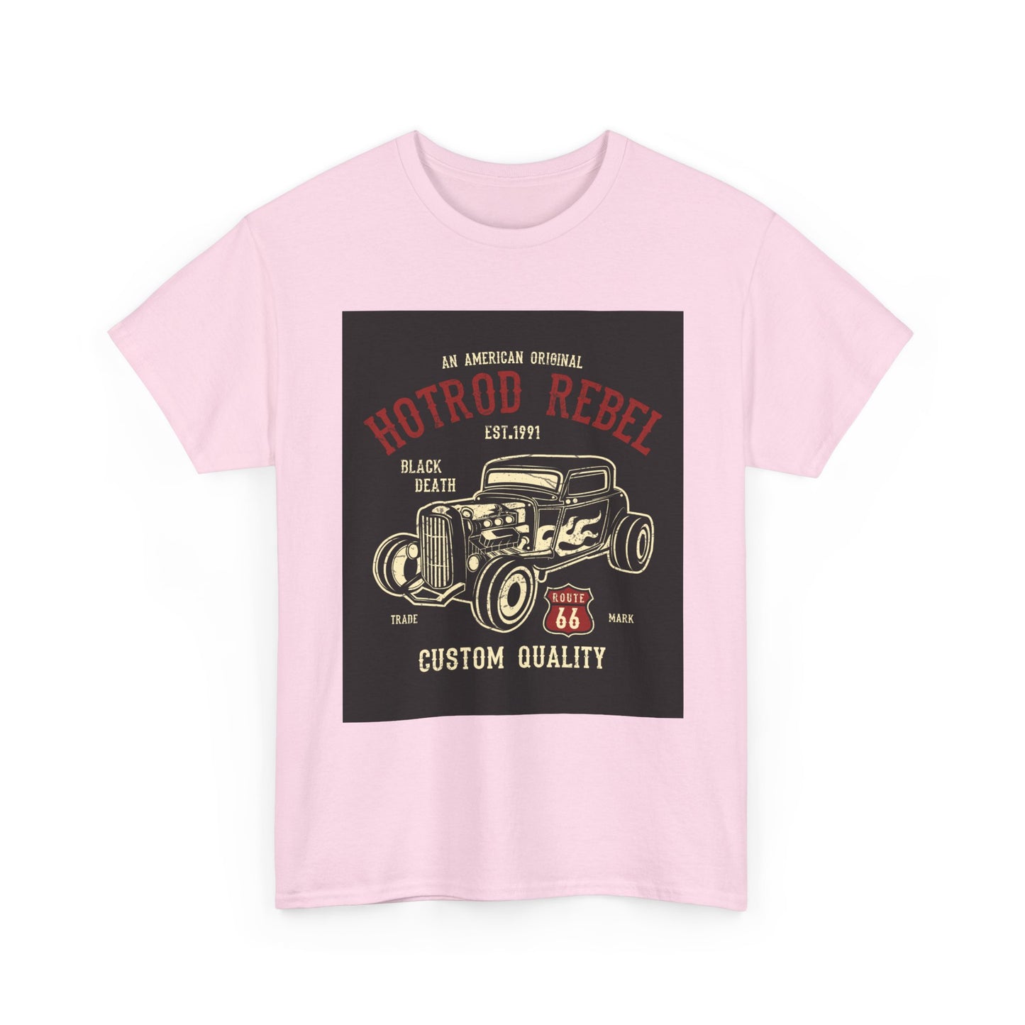 Hotrod Rebel T-Shirt – Vintage Custom Car Graphic Tee