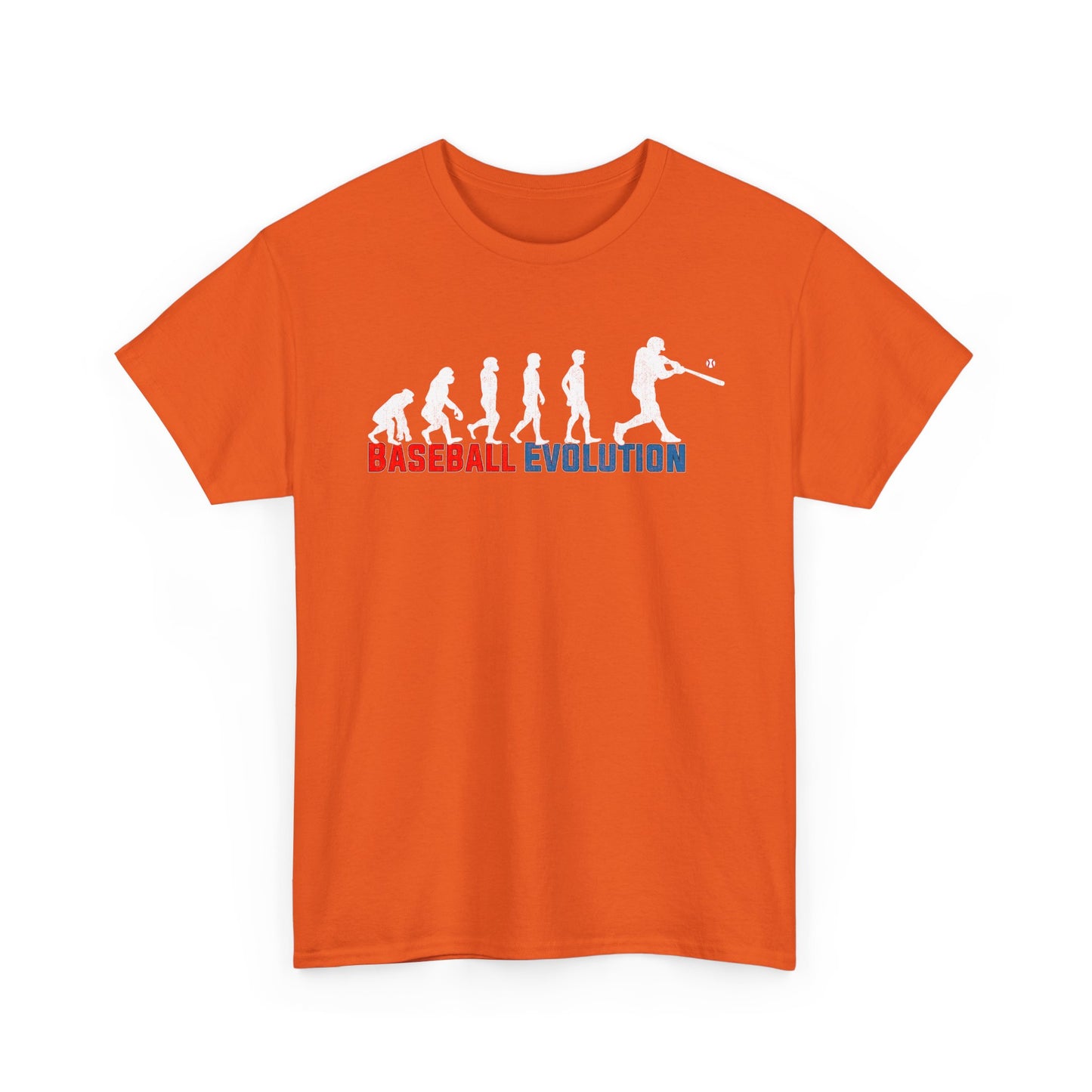 Baseball Evolution T-Shirt — Funny Baseball Player Evolution Graphic Tee