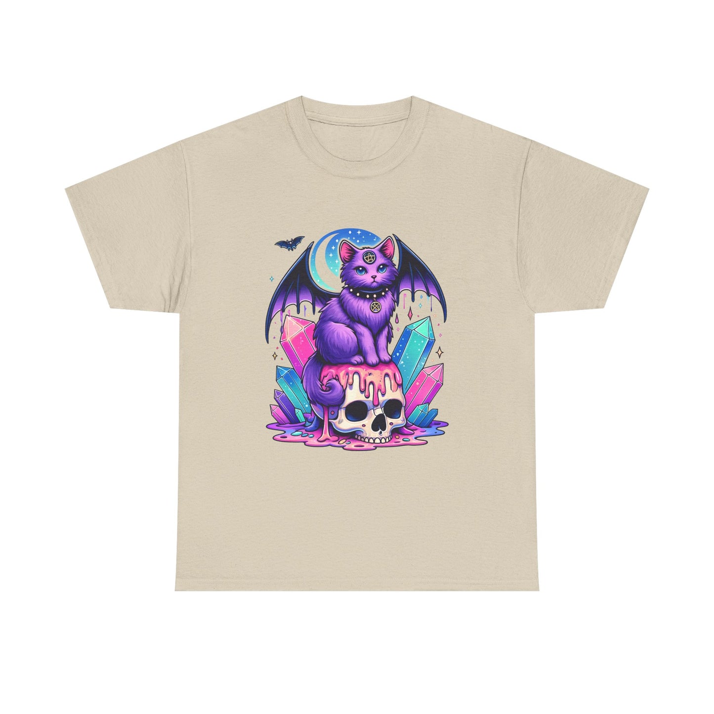 Gothic Crystal Cat T-Shirt