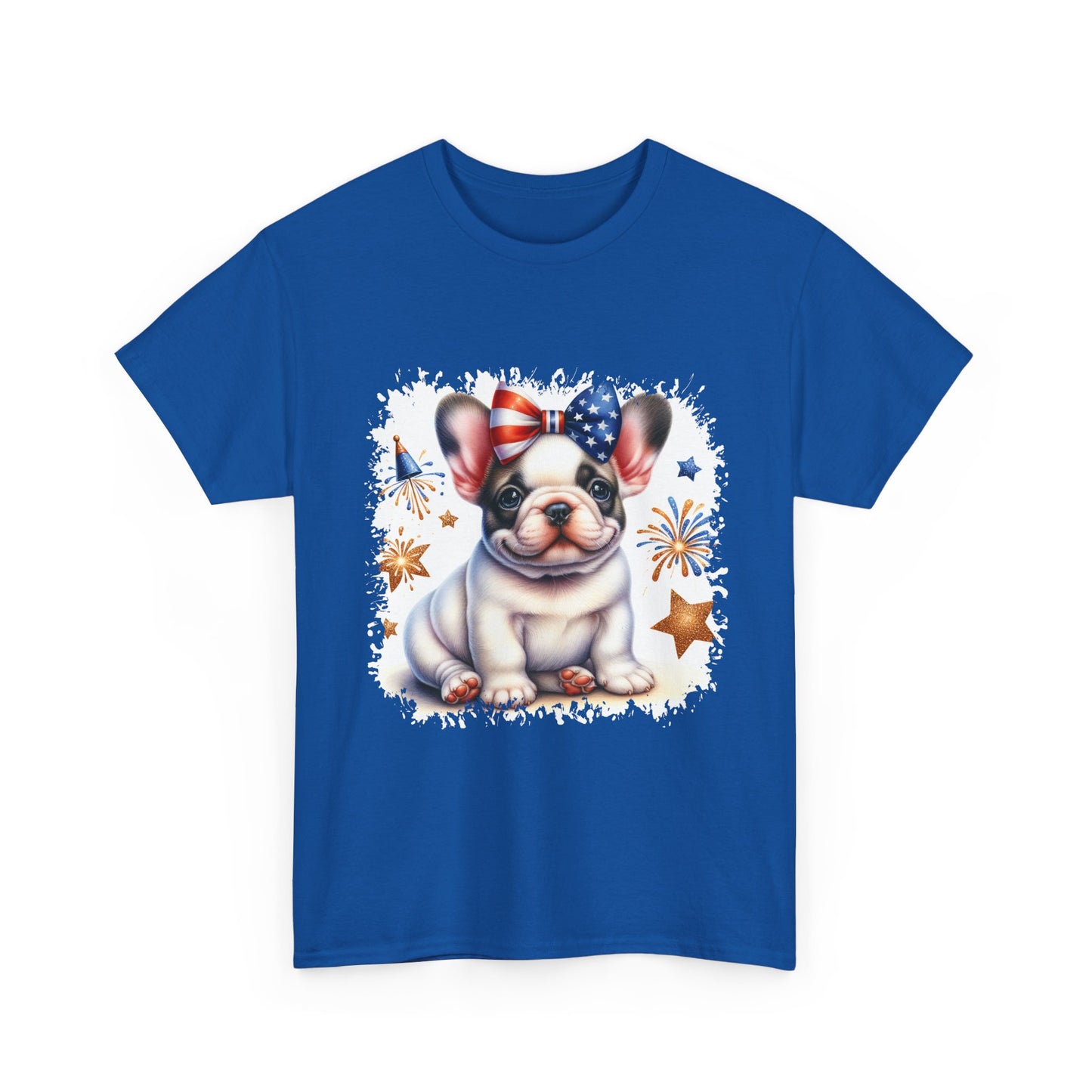 Patriotic French Bulldog Tee