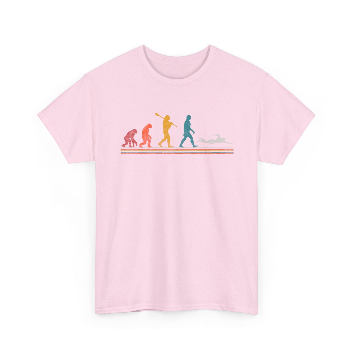 Evolution of Swiming T-Shirt