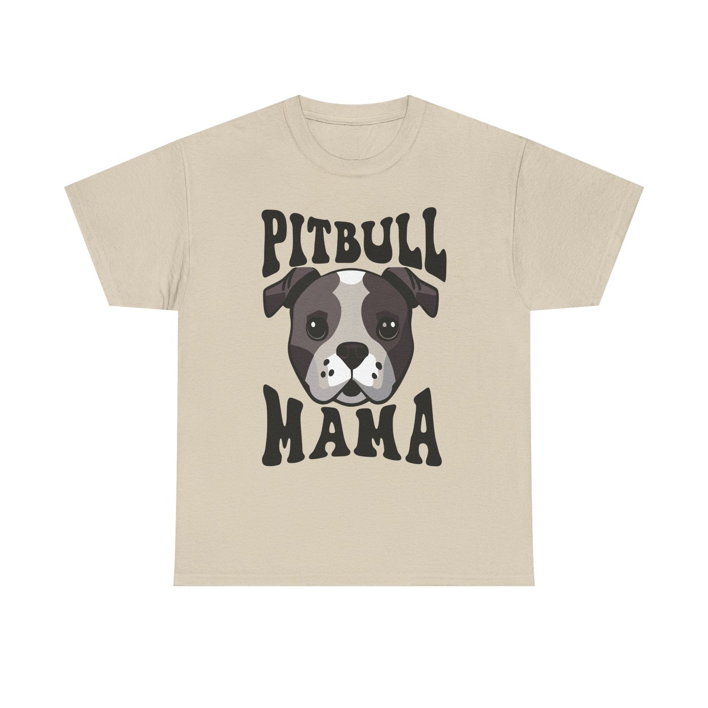 Pitbull Mama Dog T-Shirt