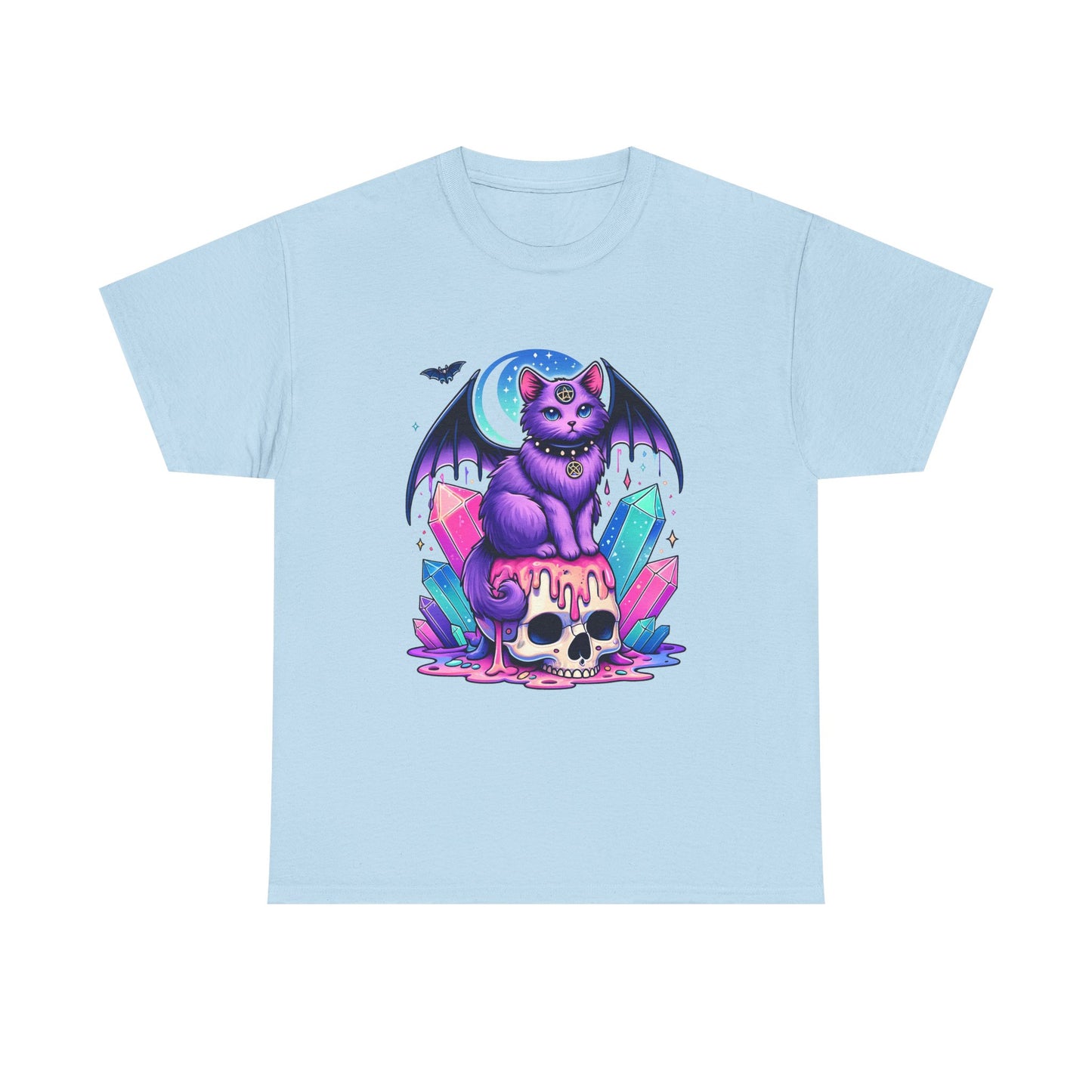 Gothic Crystal Cat T-Shirt