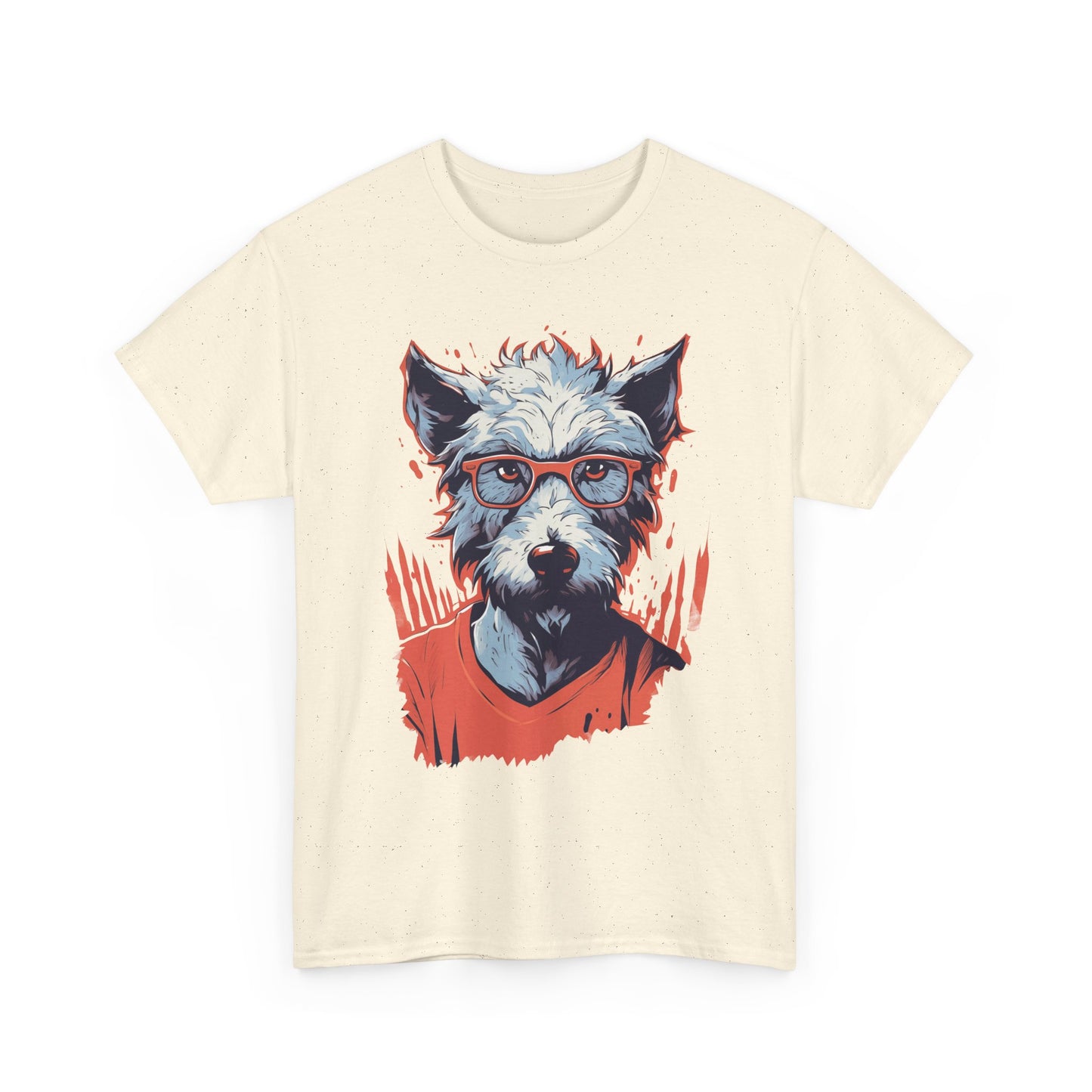 Hipster Dog T-Shirt — Cool Glasses Westie Graphic Tee
