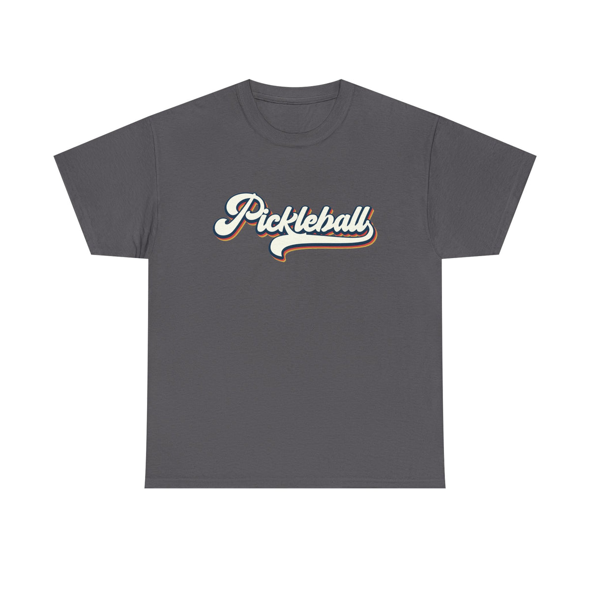Pickleball Script Tee — Retro Athletic Pickleball T-Shirt