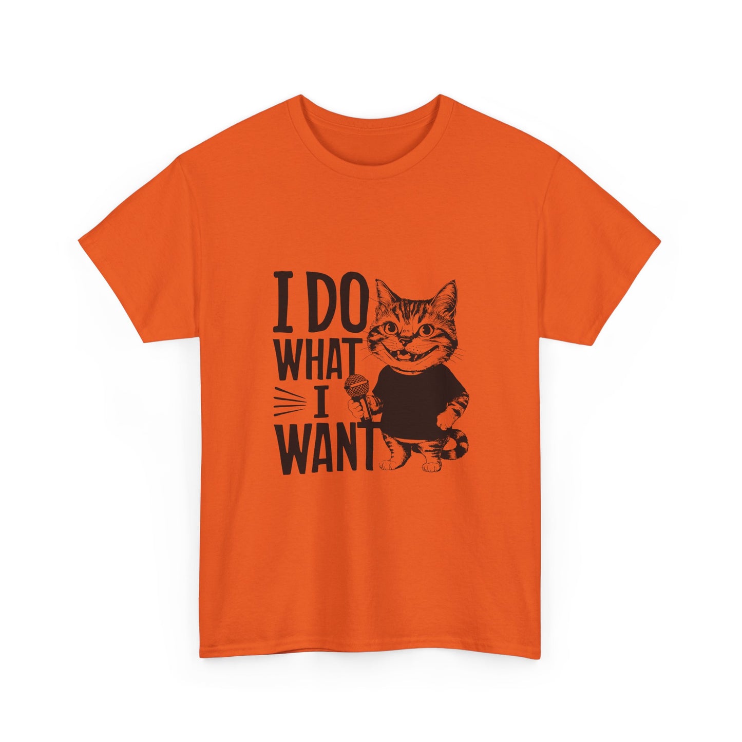 I Do What I Want Cat T-Shirt — Funny Sassy Cat Graphic Tee