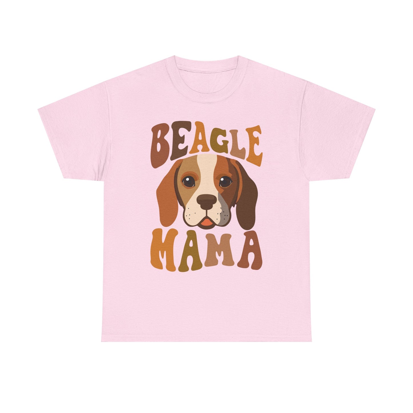 Beagle Mama T-Shirt — Cute Retro Beagle Mom Tee